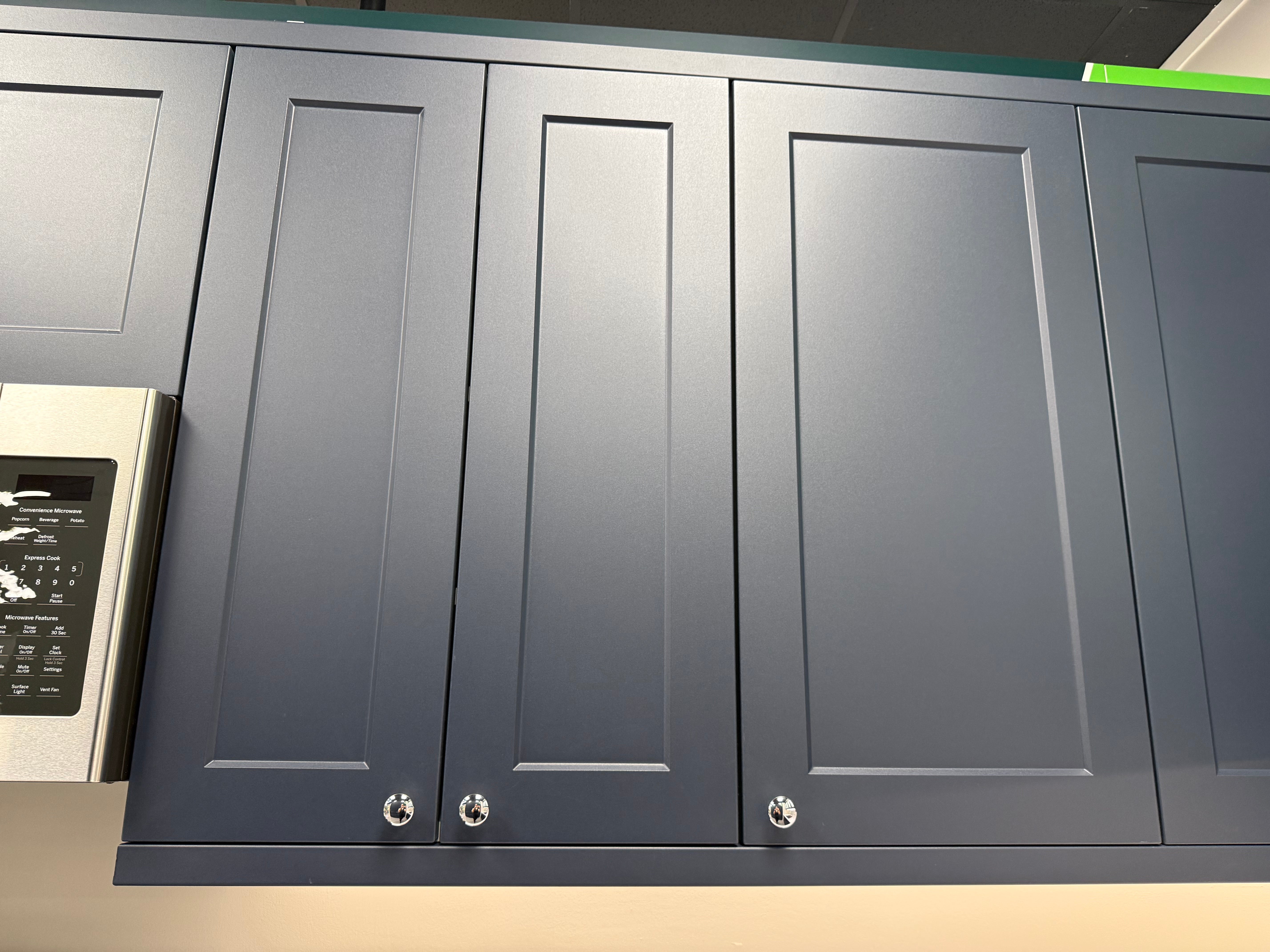 Wren Shaker Chelsea Navy Blue Matte Kitchen