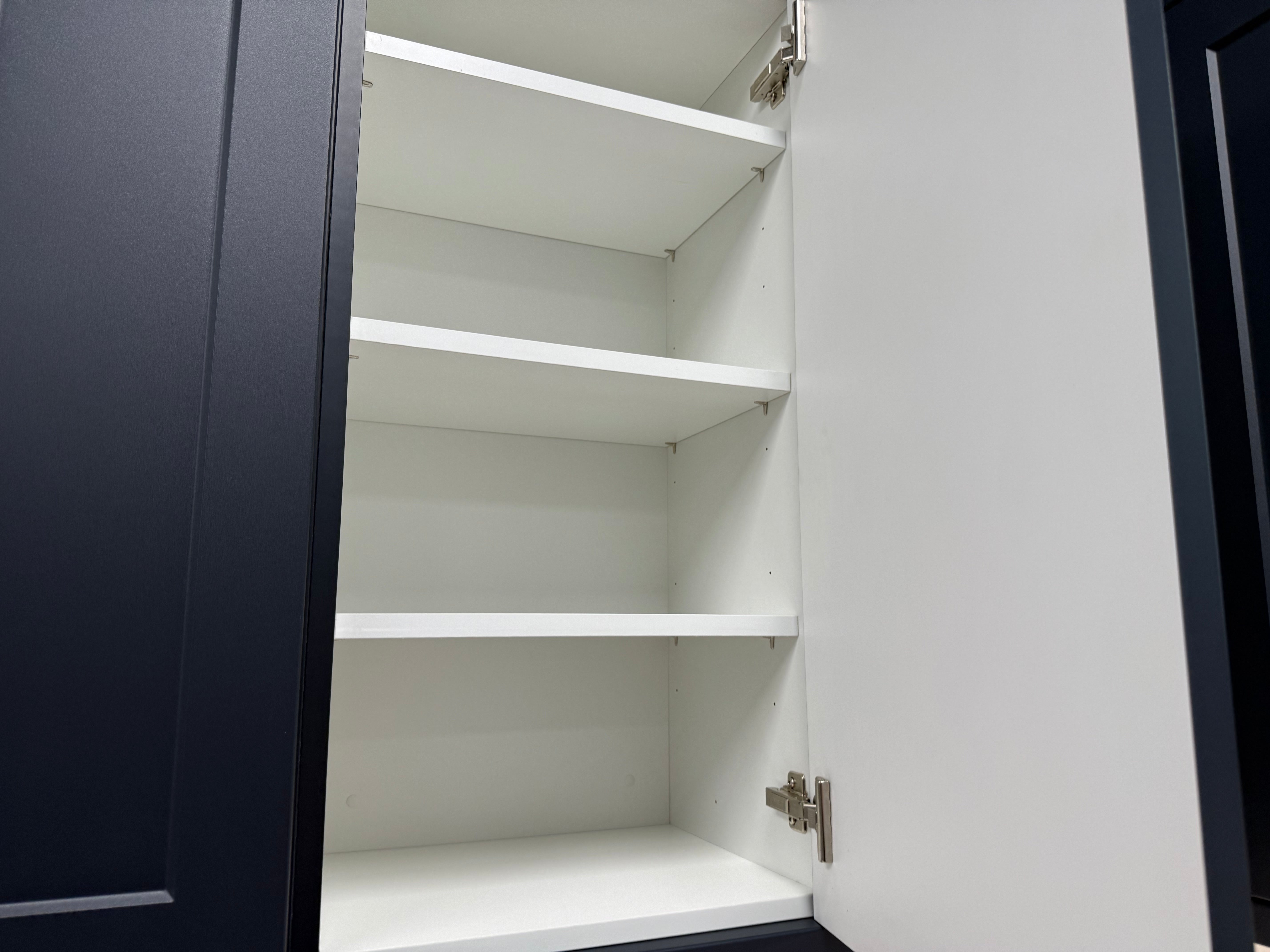 Wren Shaker Chelsea Navy Blue Matte Kitchen