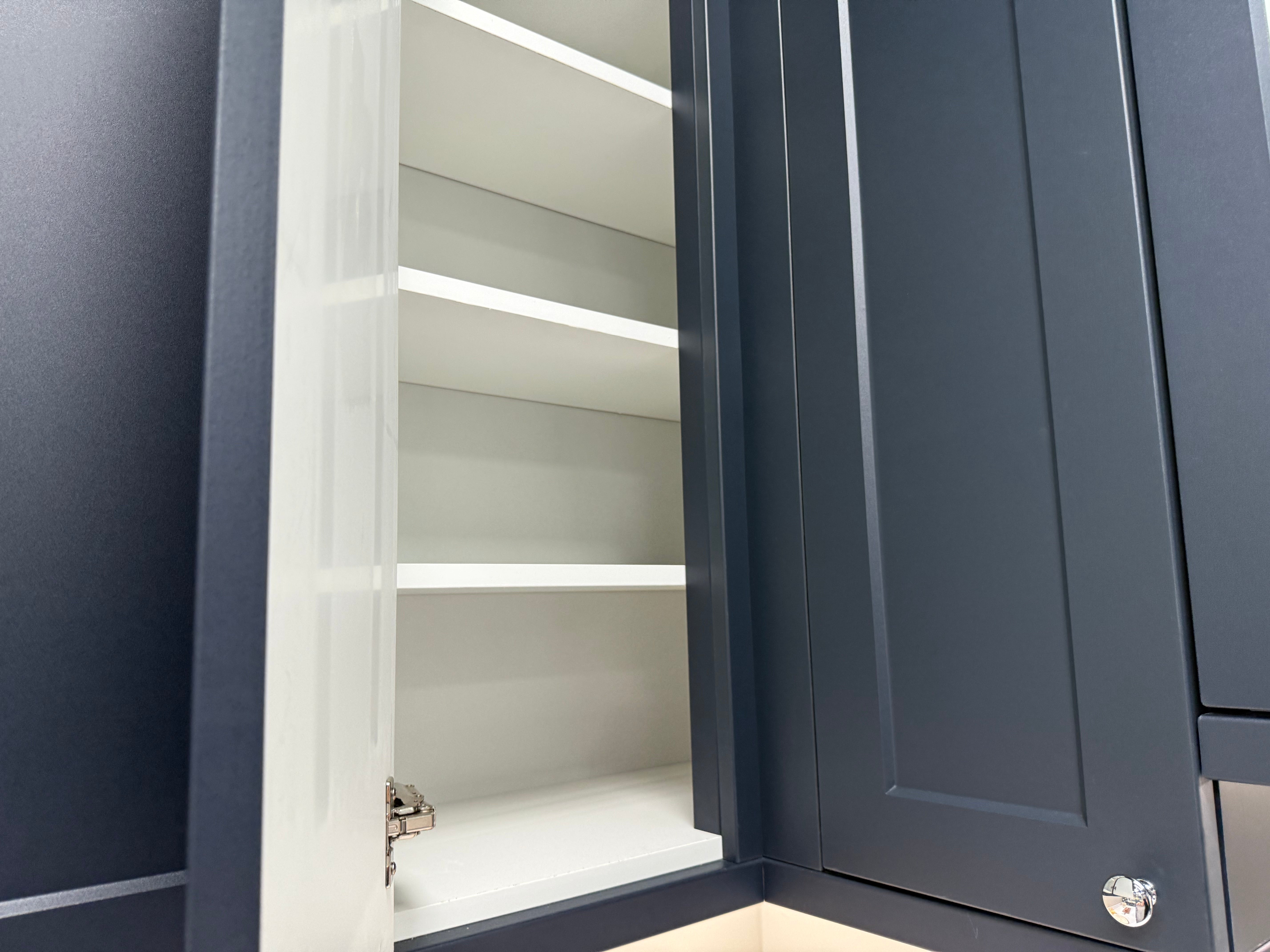 Wren Shaker Chelsea Navy Blue Matte Kitchen