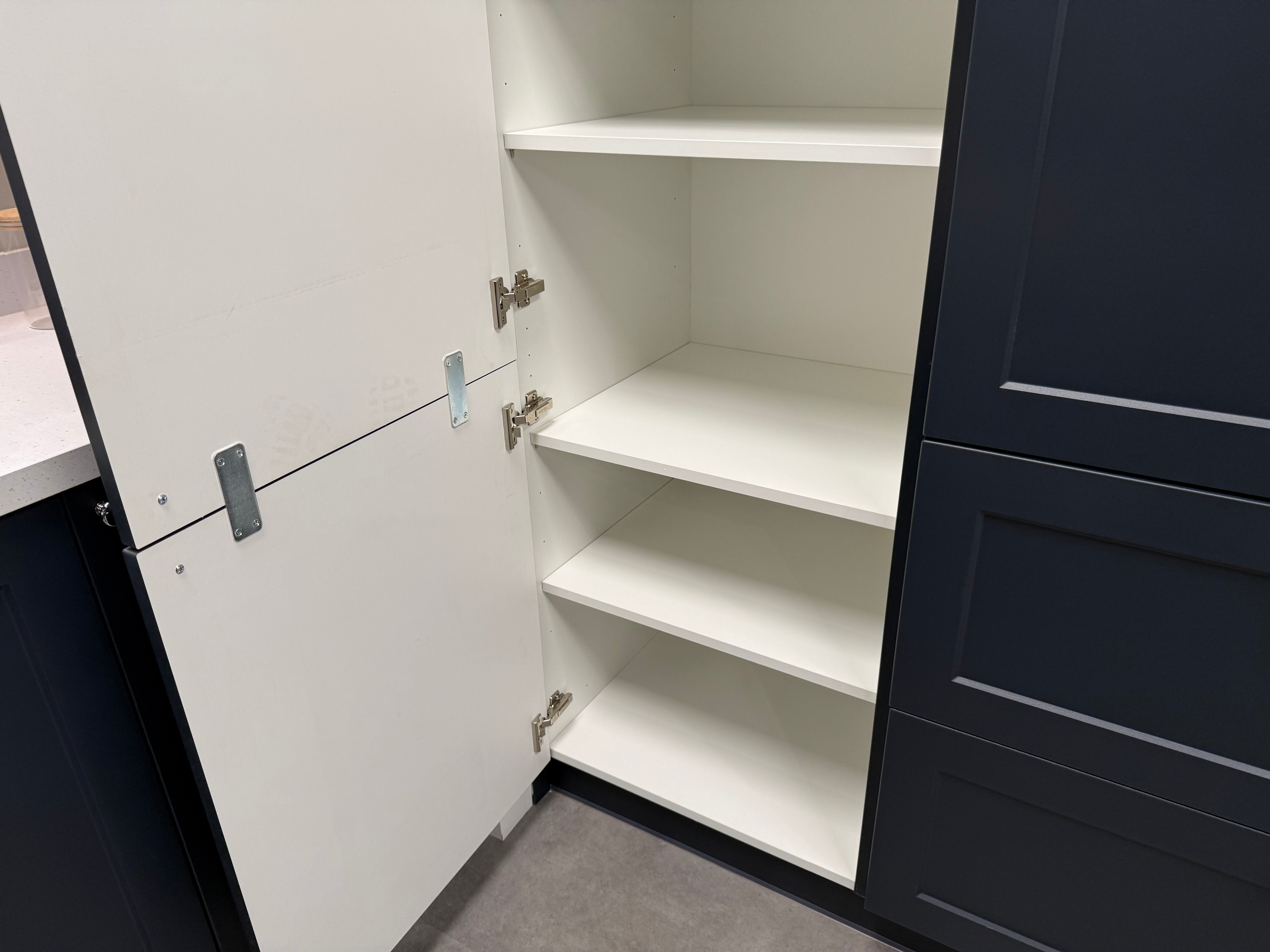 Wren Shaker Chelsea Navy Blue Matte Kitchen