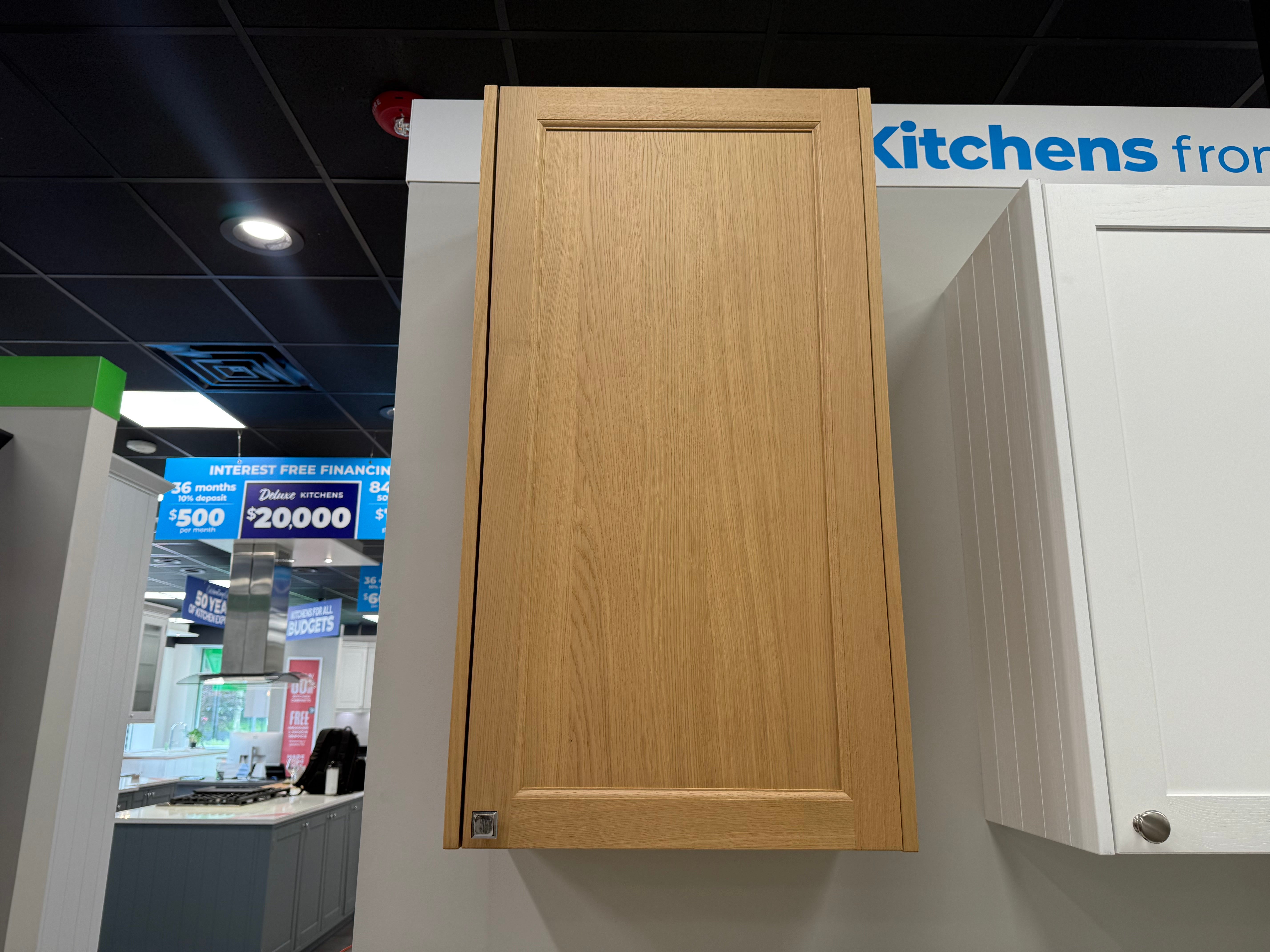 Cambridge Timber Natural Oak Grain Base and Upper Cabinets