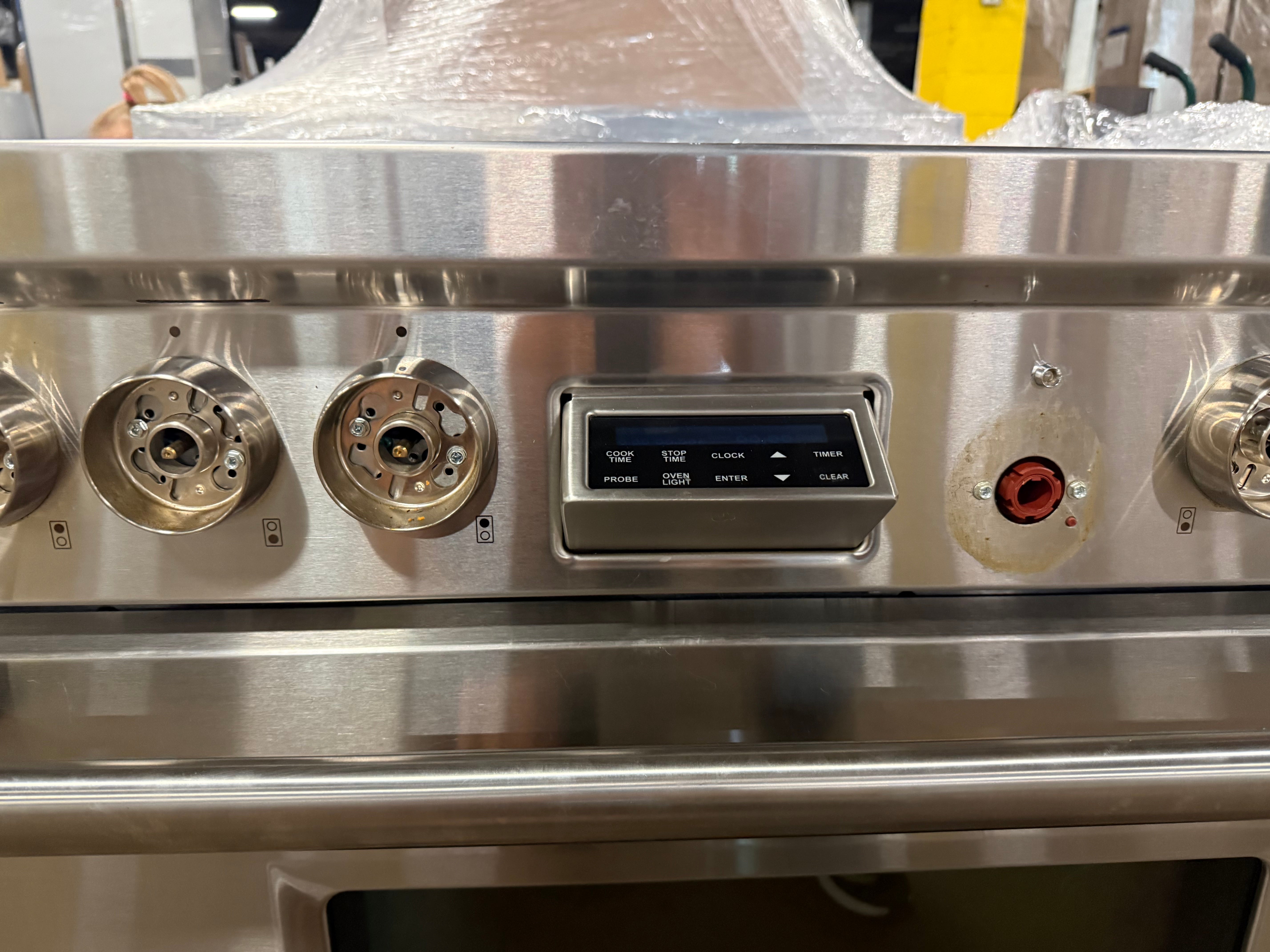 Wolf DF366 36" Stainless Steel Dual Fuel Range