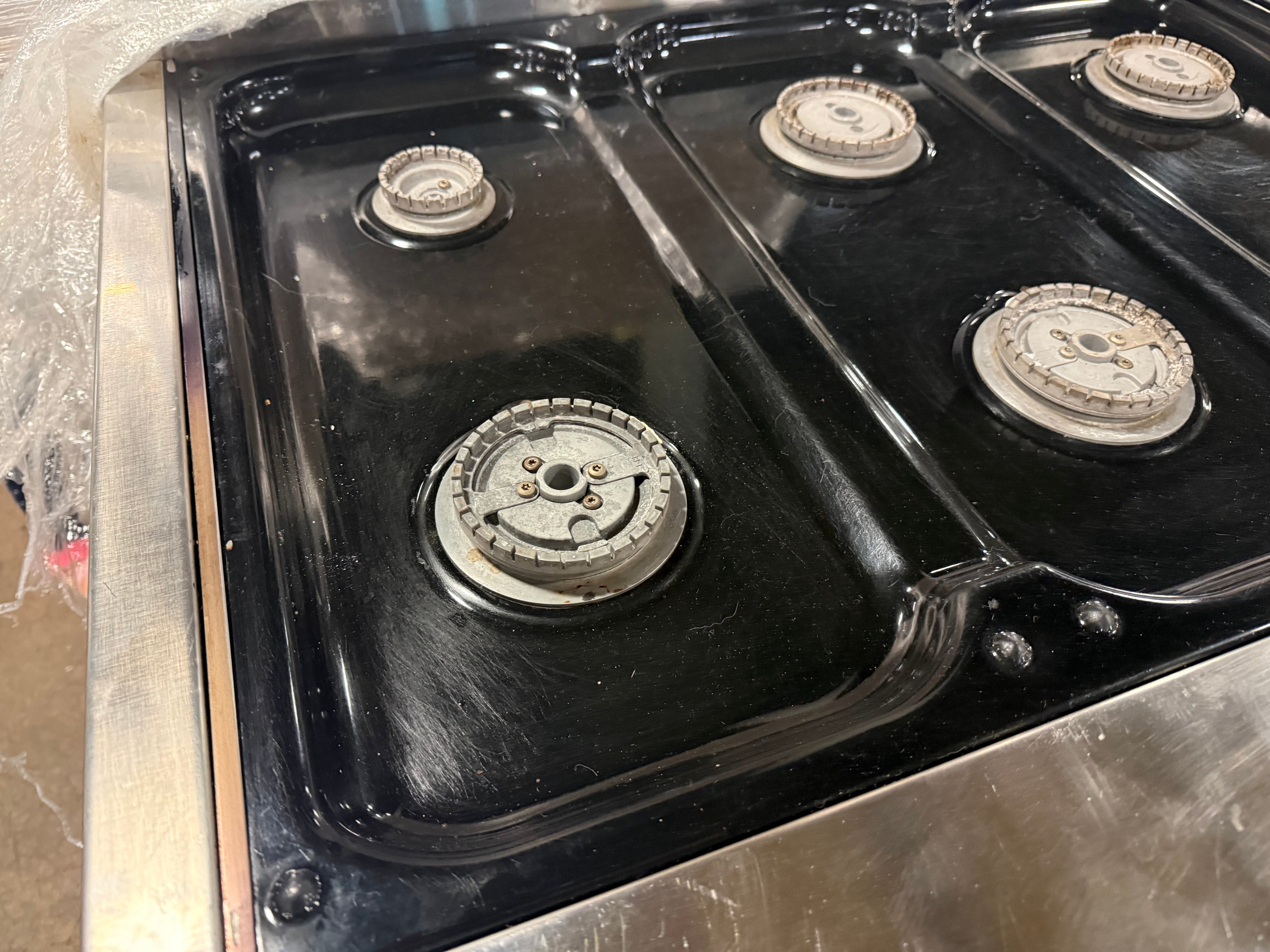 Wolf DF366 36" Stainless Steel Dual Fuel Range