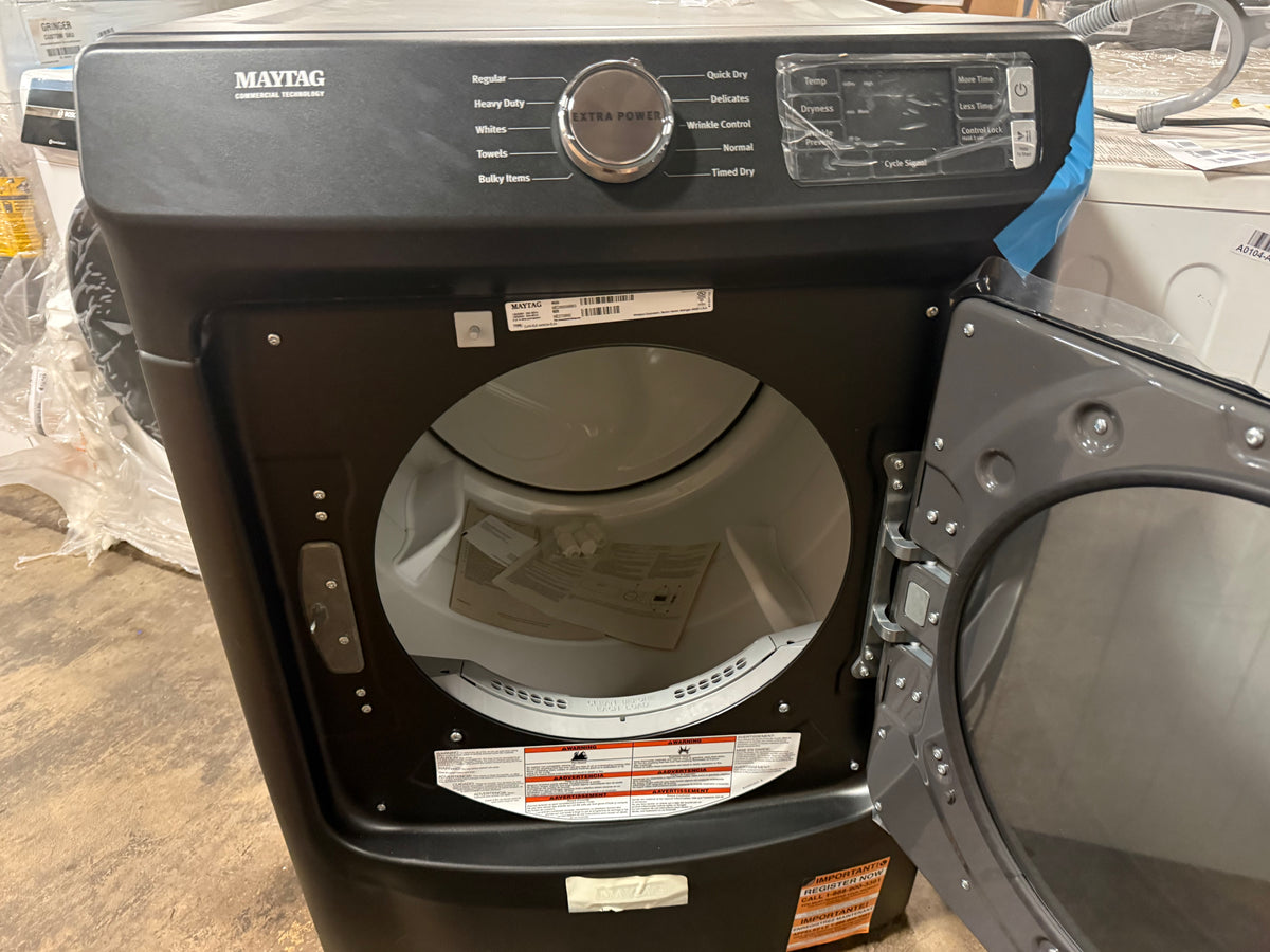 Maytag MED5630MBK 27" Black Electric Dryer