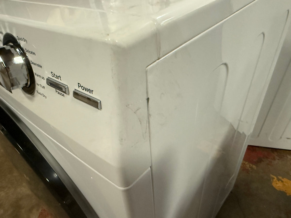 GE GFD14ESSNWW 24" White Electric Dryer