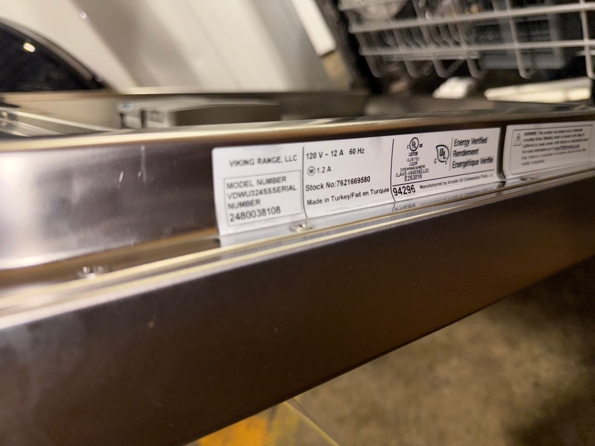 Viking VDWU324SS 24" Stainless Steel Dishwasher
