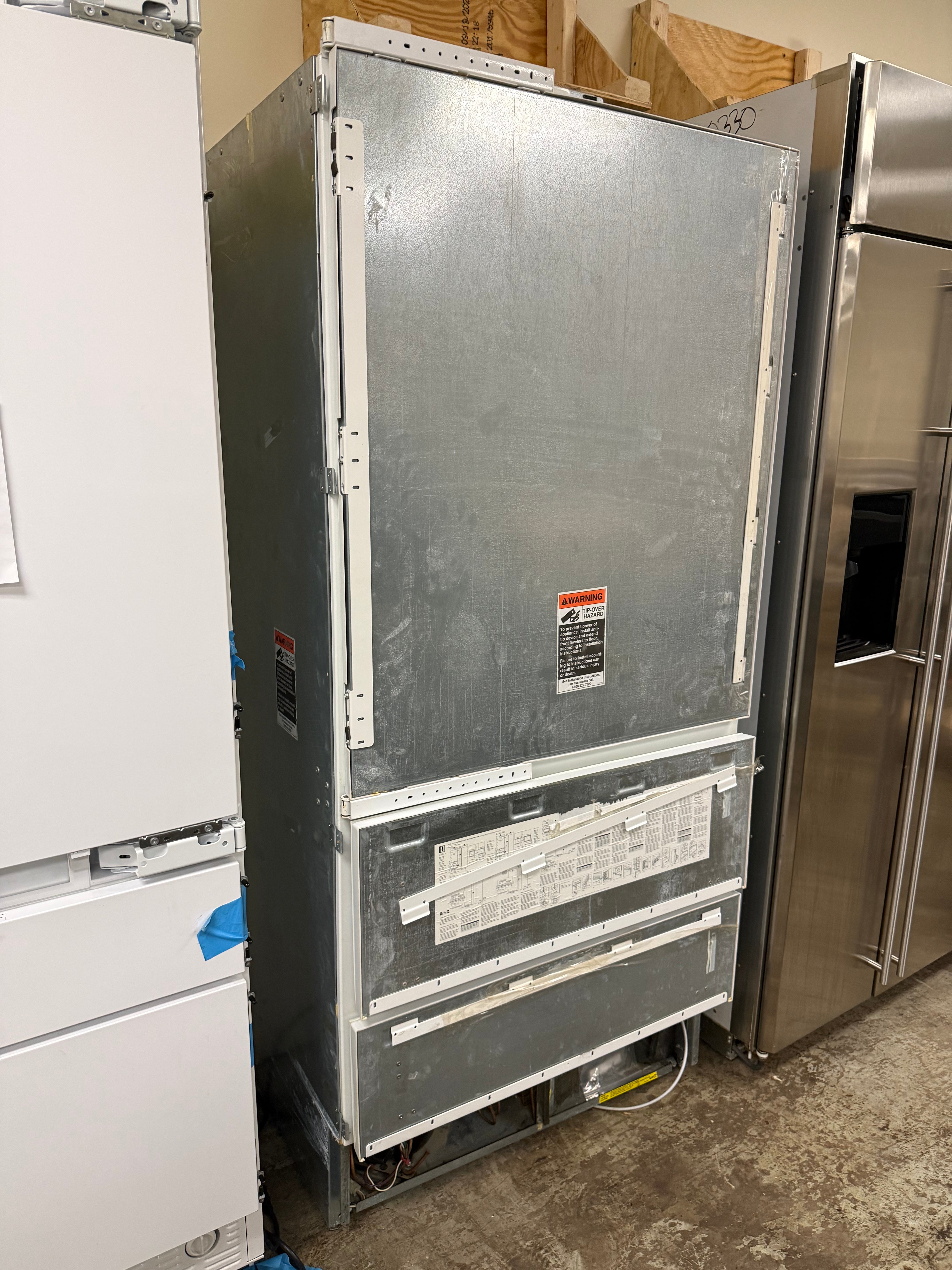 Luxury custom panel-ready built-in refrigerator by Sub-Zero