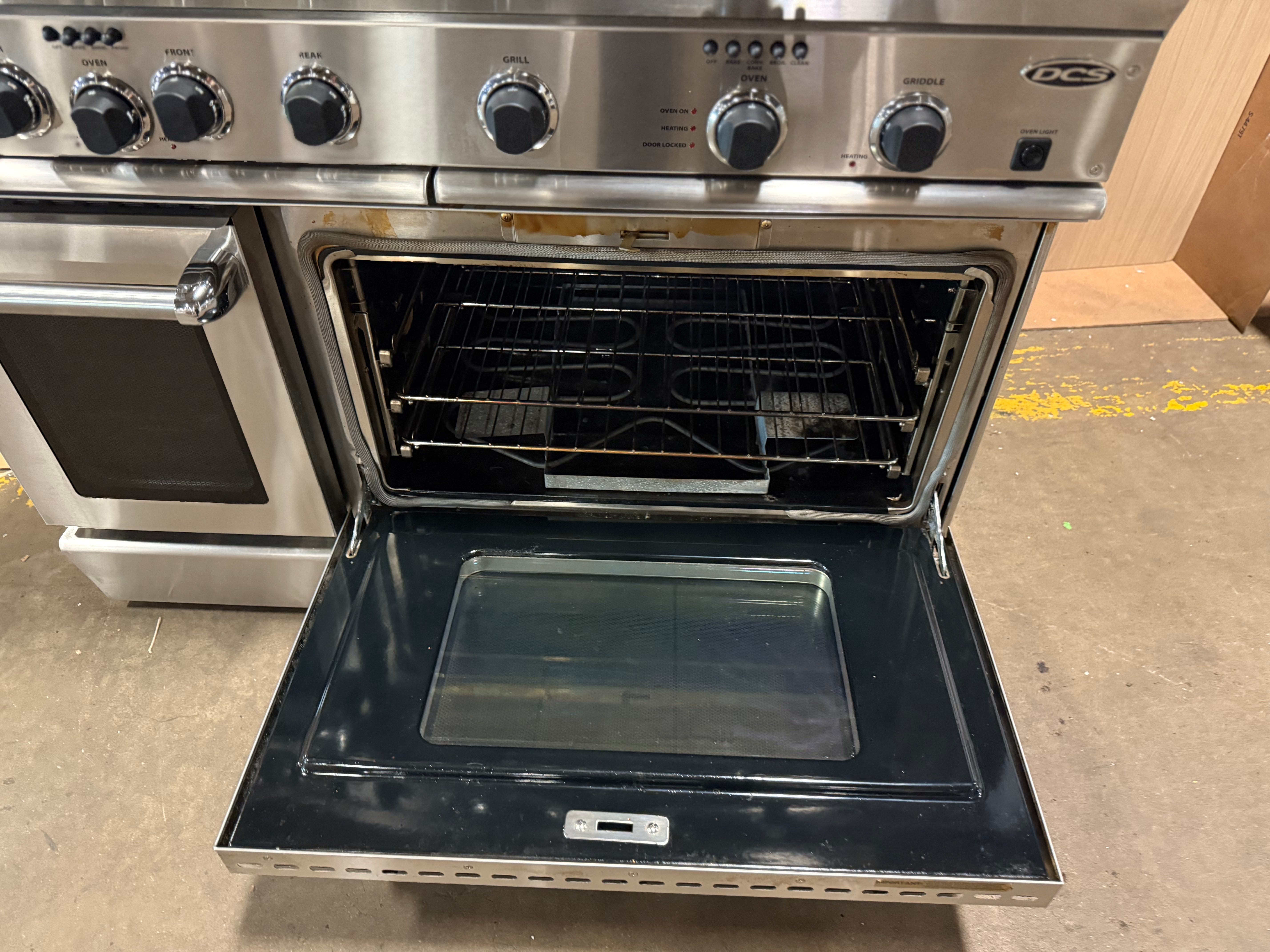DCS RDS-484GGSS 48" Stainless Steel Pro-Style Dual Fuel Range