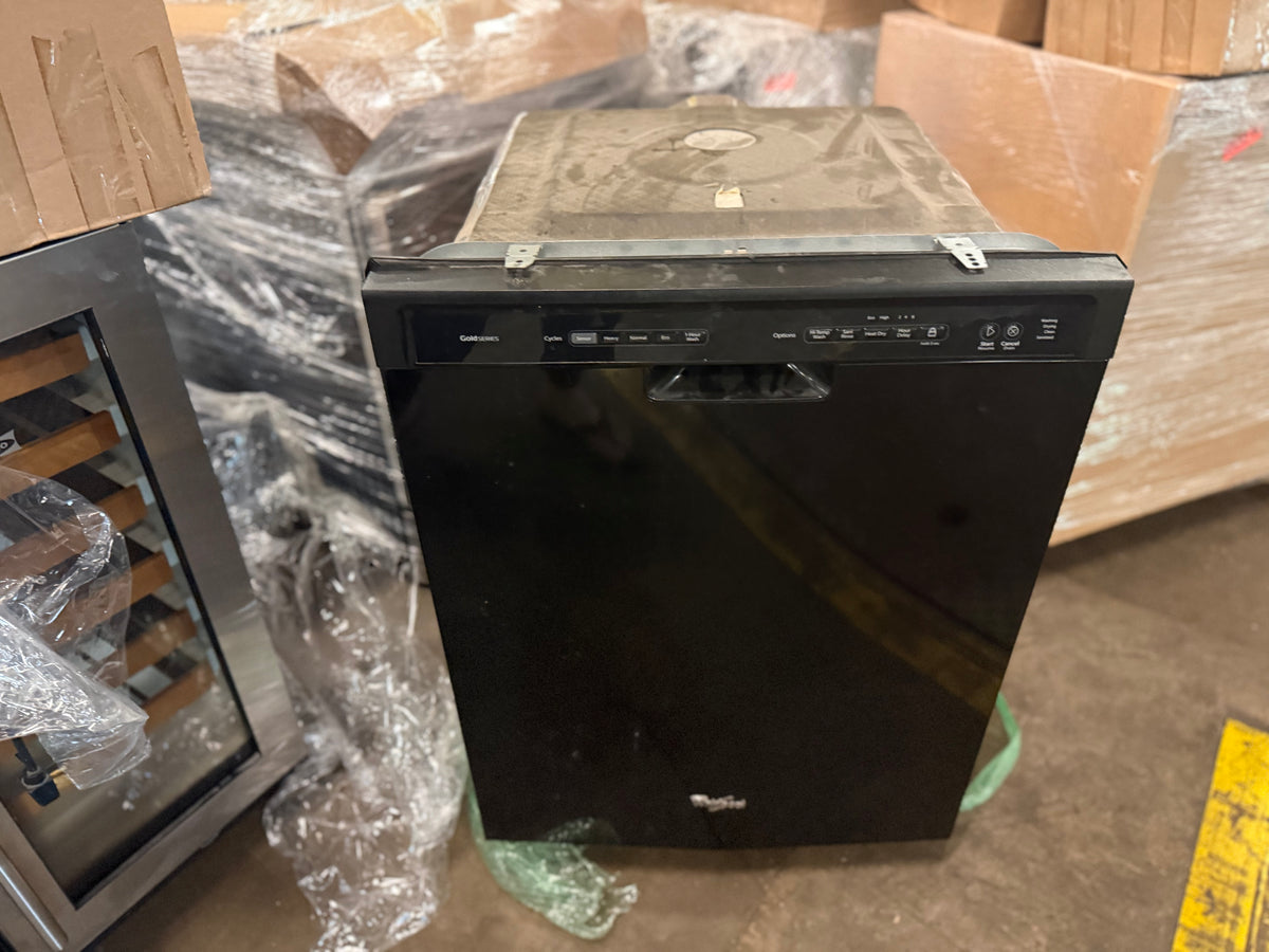 Full console residential kitchen dishwasher with digital control panel