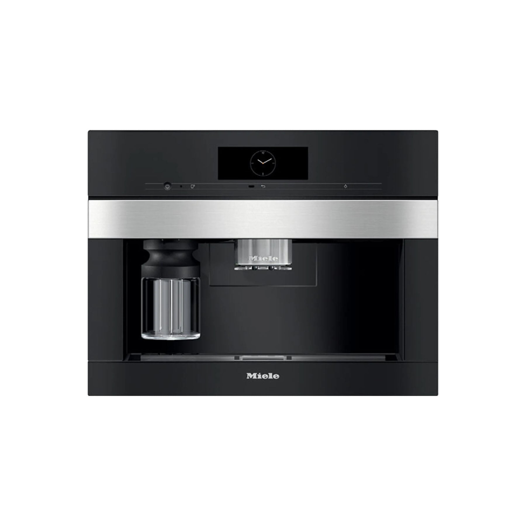 Miele Certified CVA7840 24" Clean Touch Steel Built-In Non-Plumbed Smart Coffee System