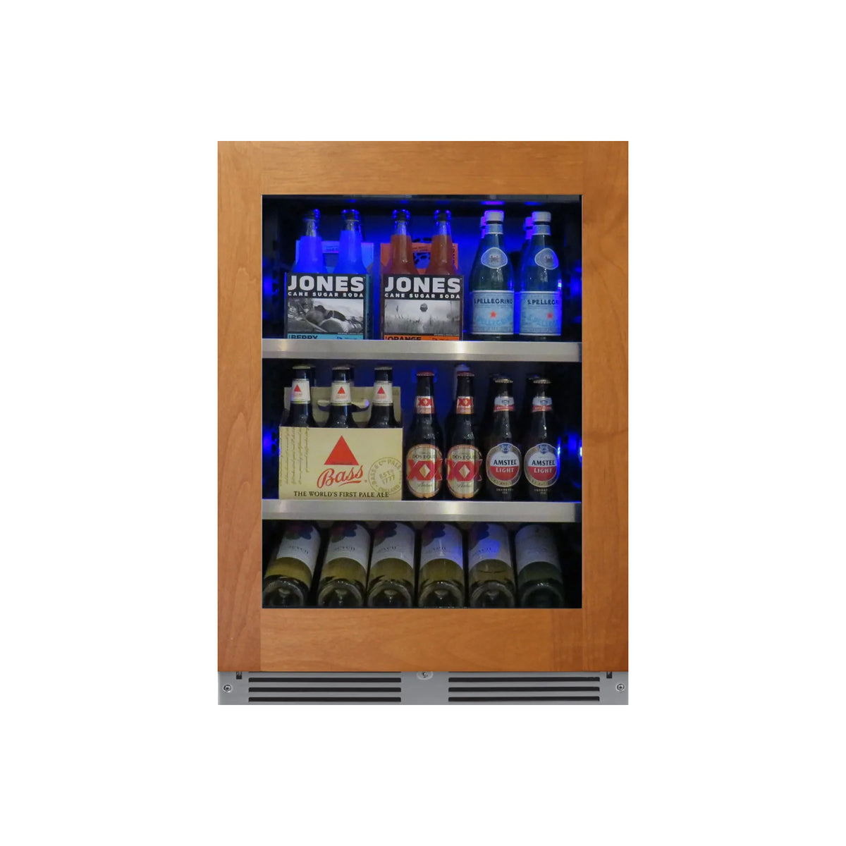 XO XOU24BCGOL 24" Panel Ready Undercounter Beverage Center