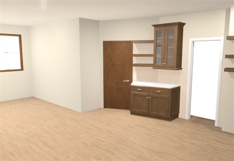 Alder Wood Traditional New In Box Kitchen