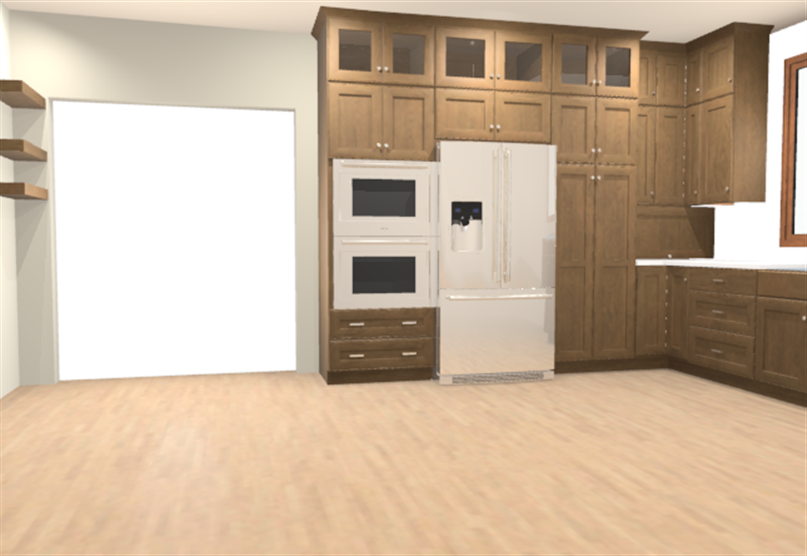 Alder Wood Traditional New In Box Kitchen