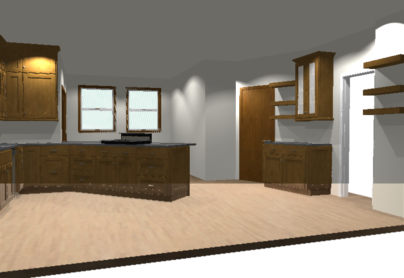 Alder Wood Traditional New In Box Kitchen