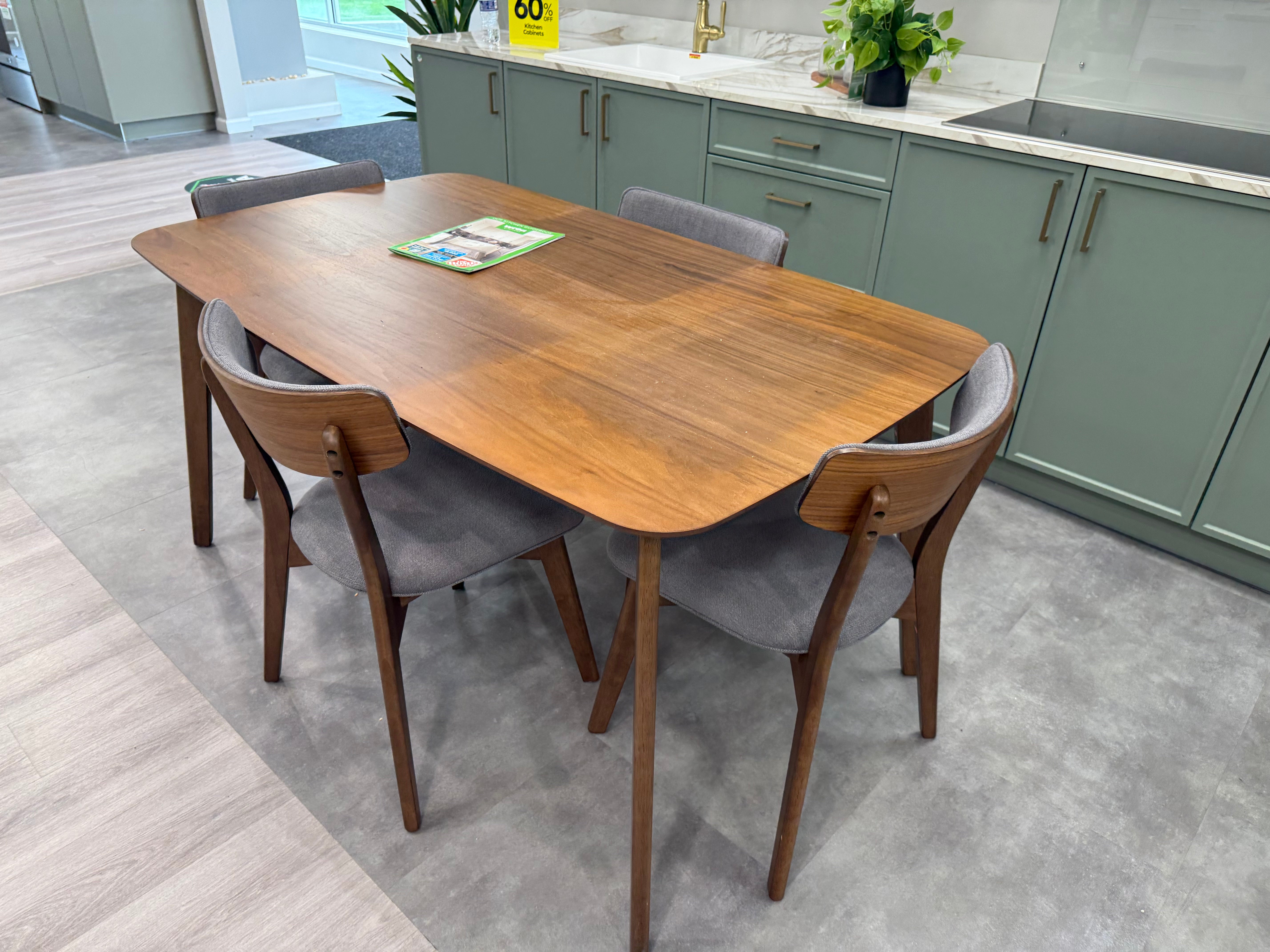 Wooden Table and Chairs