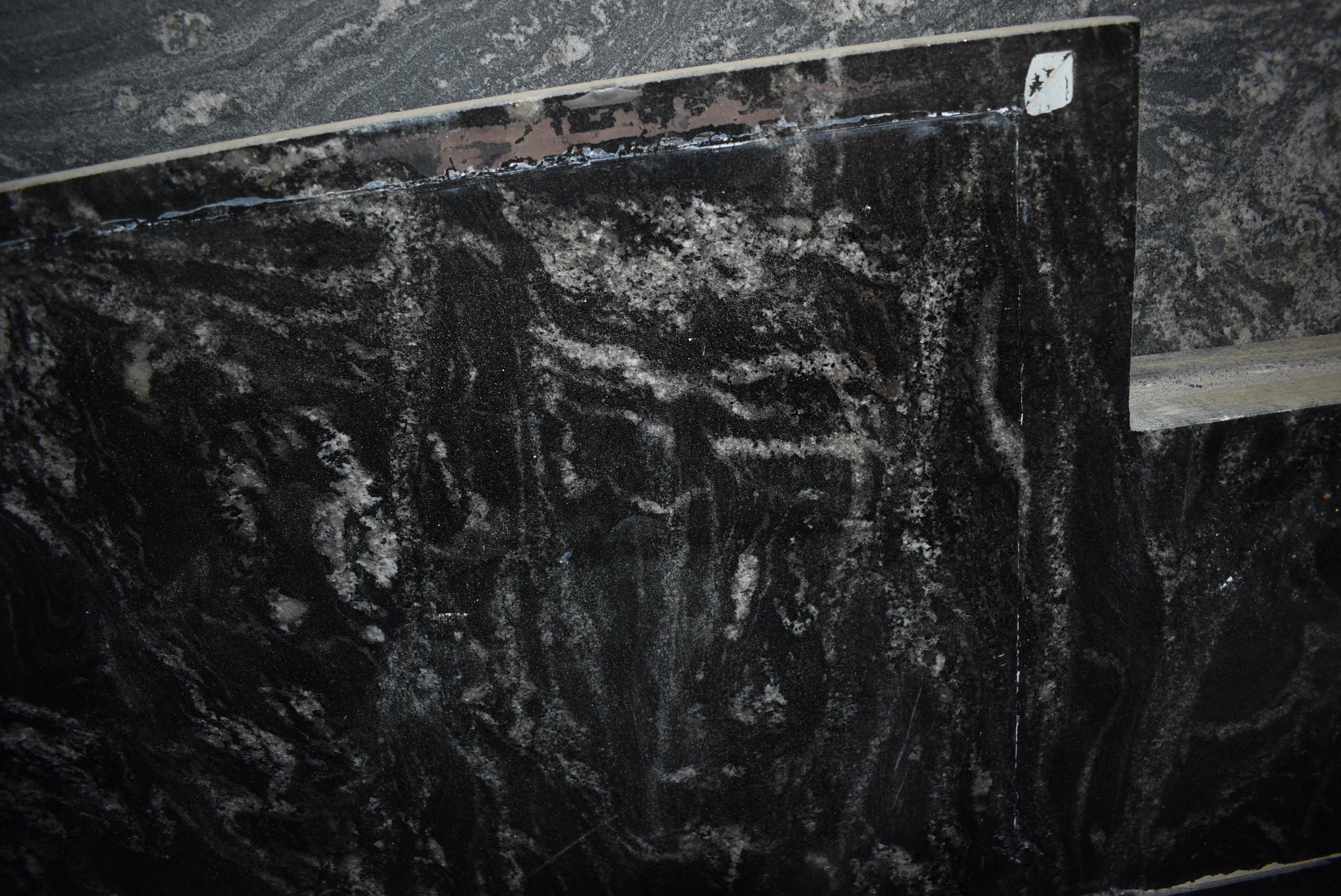 Christopher Peacock Traditional Black Kitchen with Stone Countertops & JennAir Appliances