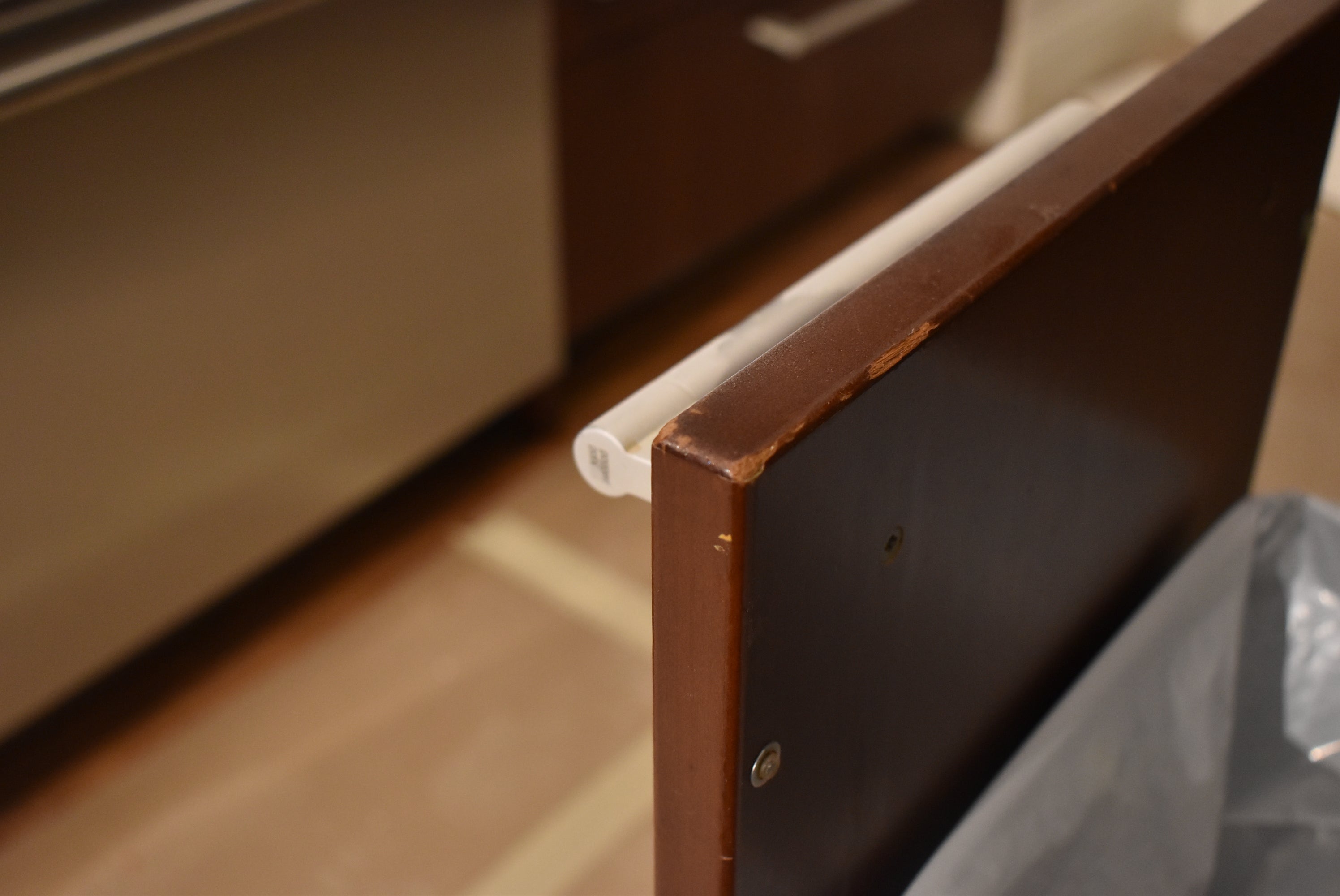 Poggenpohl Brown Toned Transitional Kitchen with Marble Countertops and Appliances