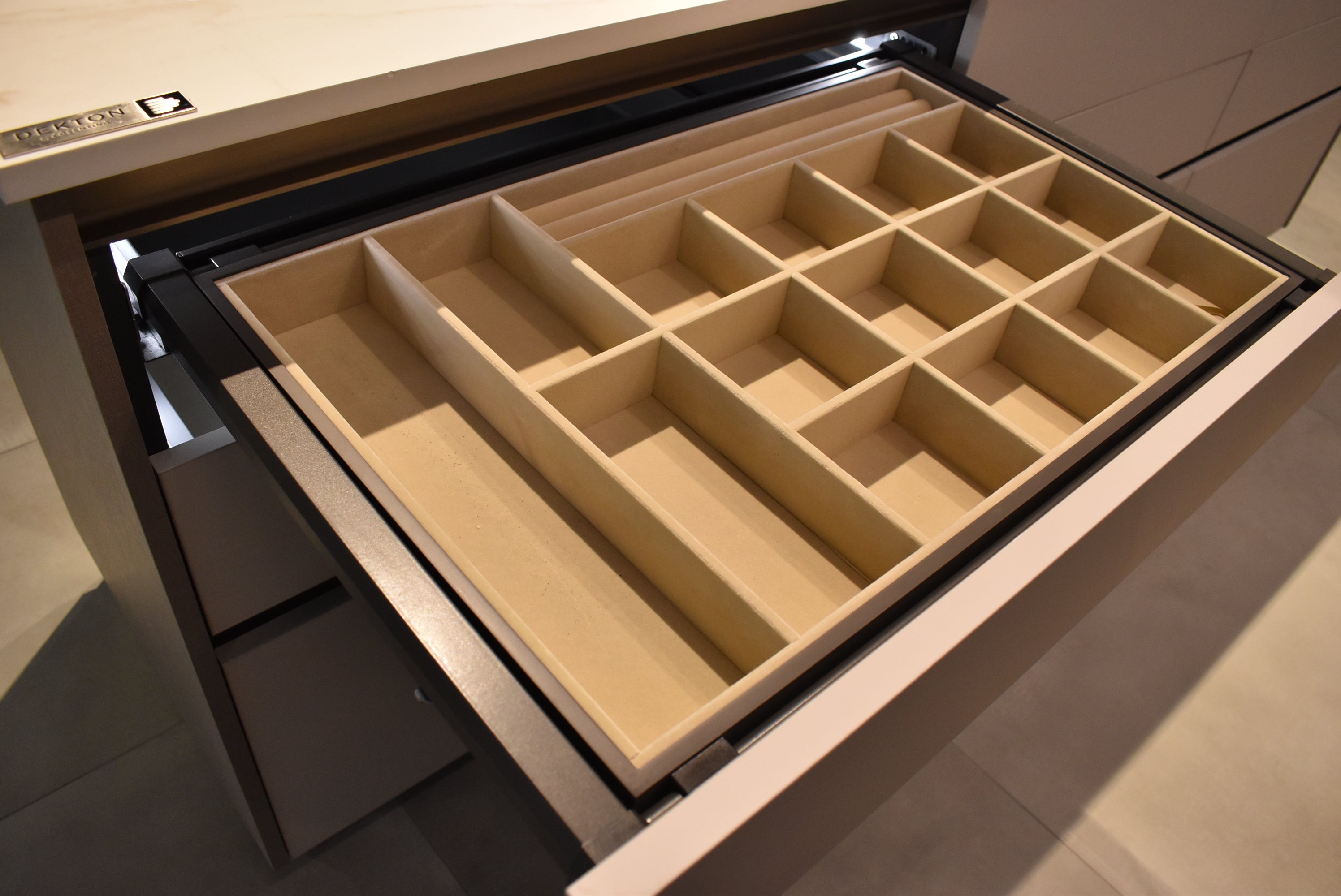 Azzurri Casa Modern Complete Closet System with Island