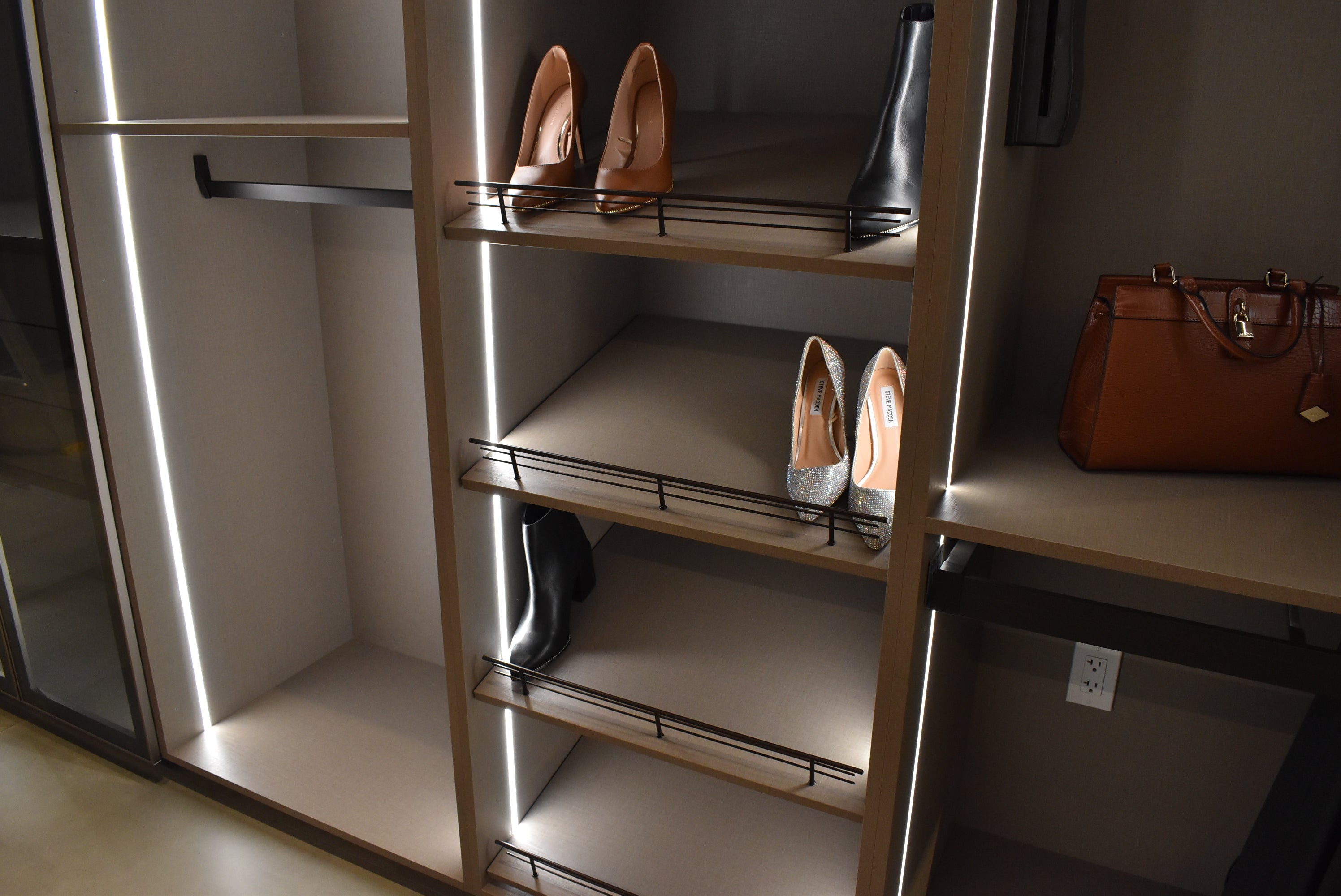 Azzurri Casa Modern Complete Closet System with Island