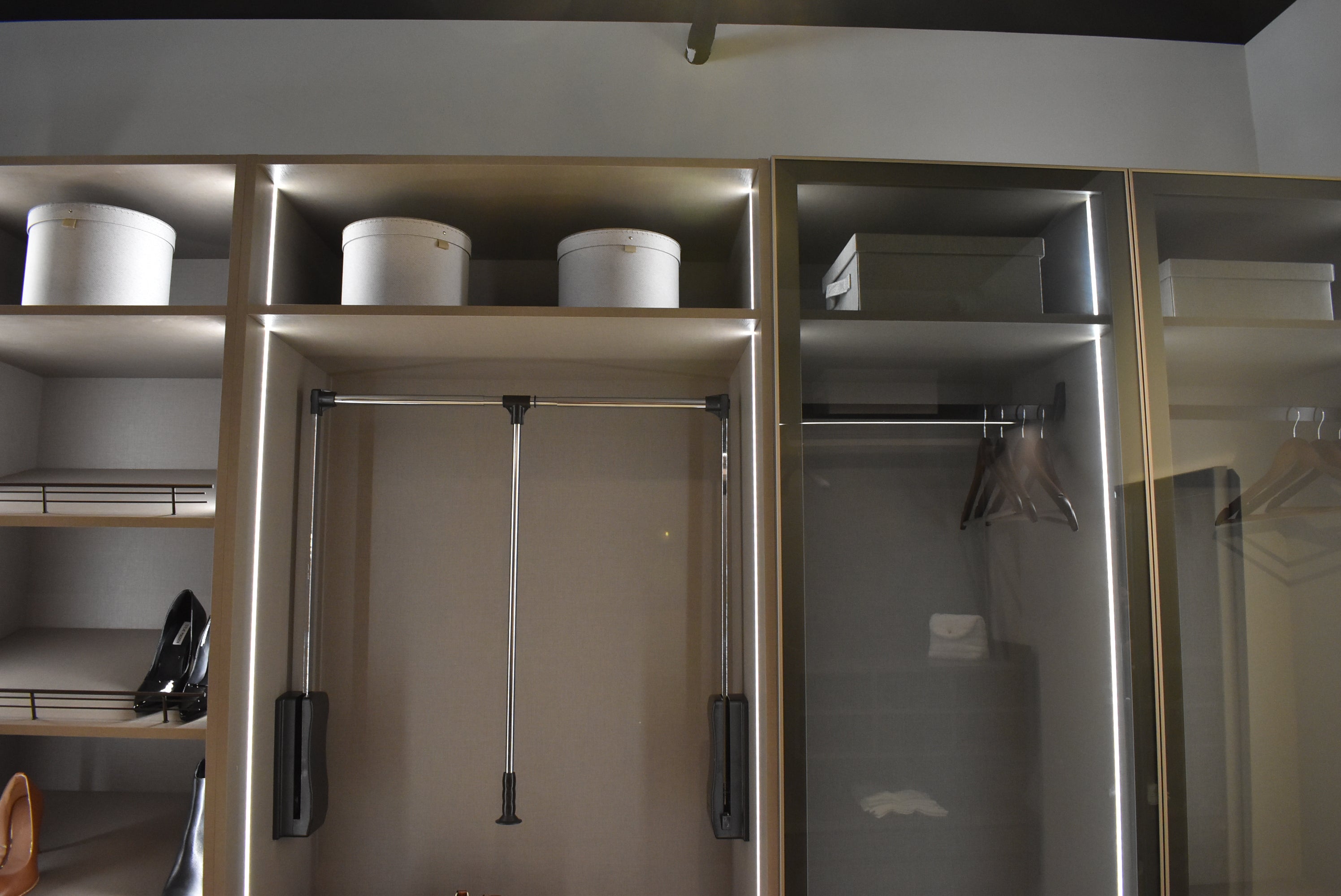 Azzurri Casa Modern Complete Closet System with Island