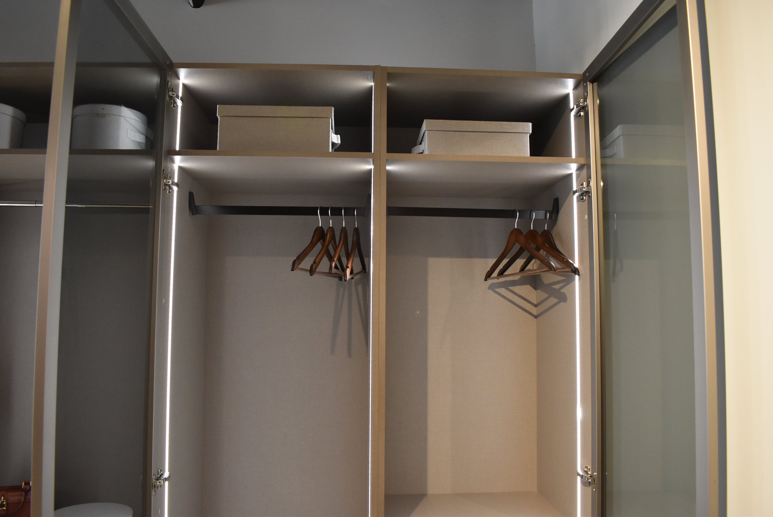 Azzurri Casa Modern Complete Closet System with Island