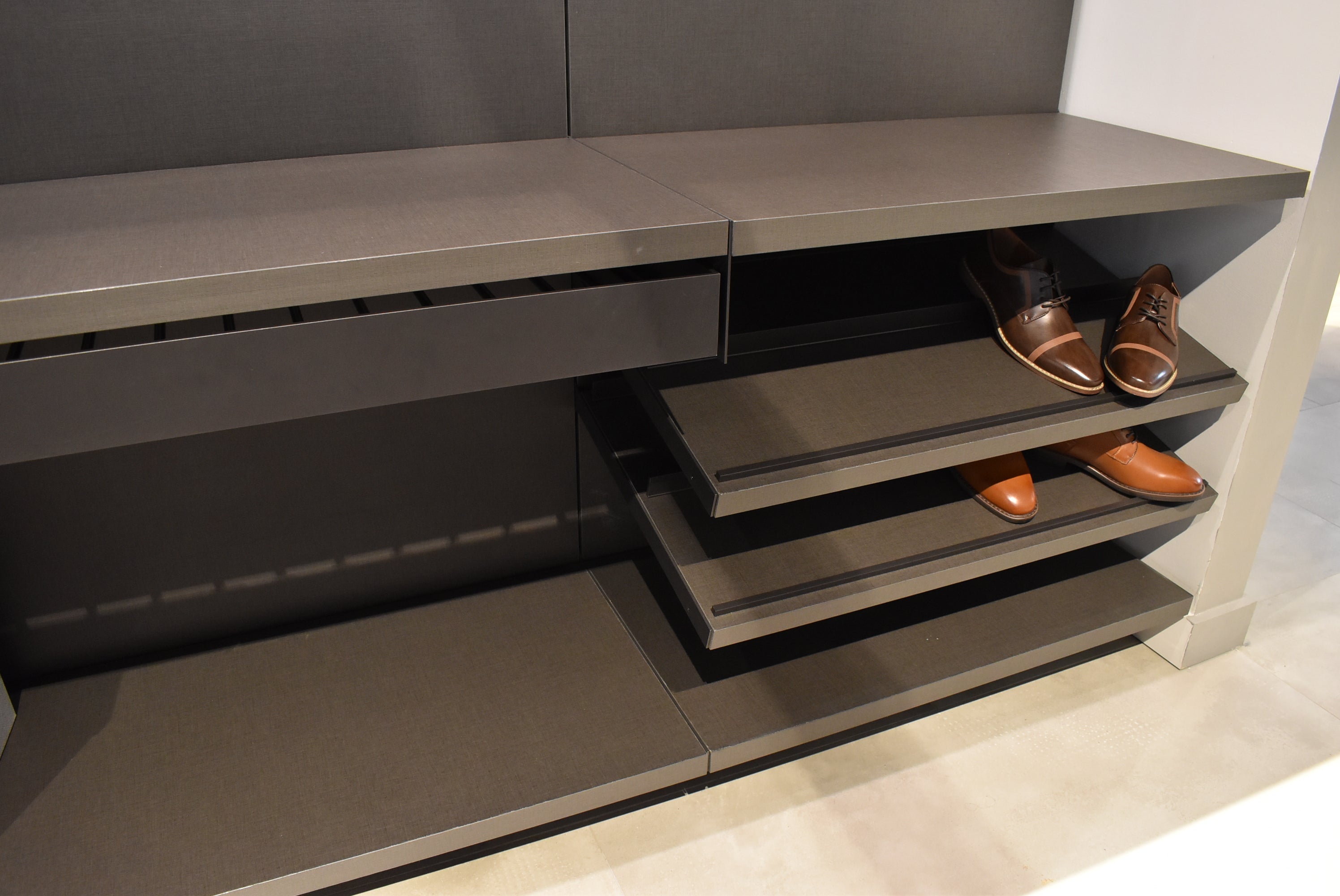 Azzurri Casa Modern Complete Closet System with Island