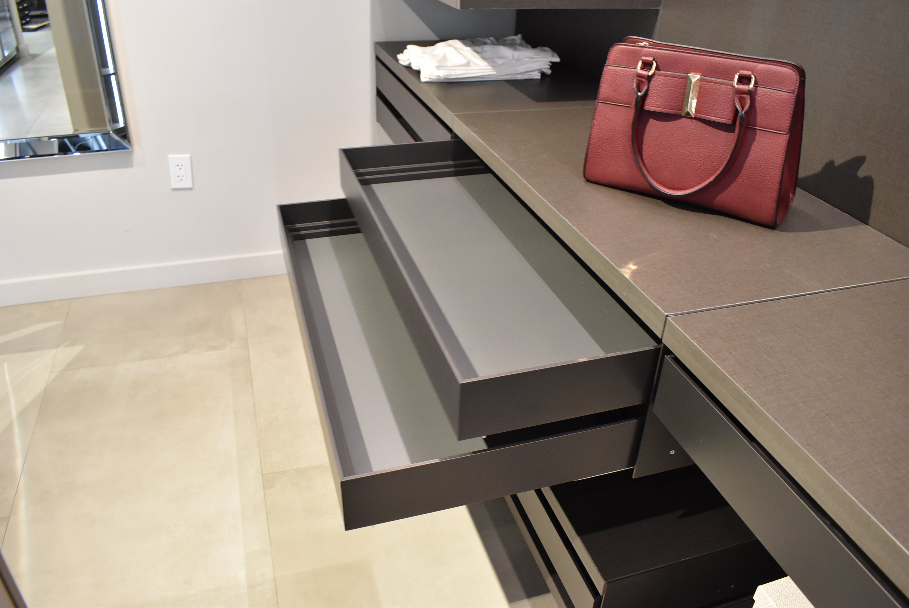 Azzurri Casa Modern Complete Closet System with Island