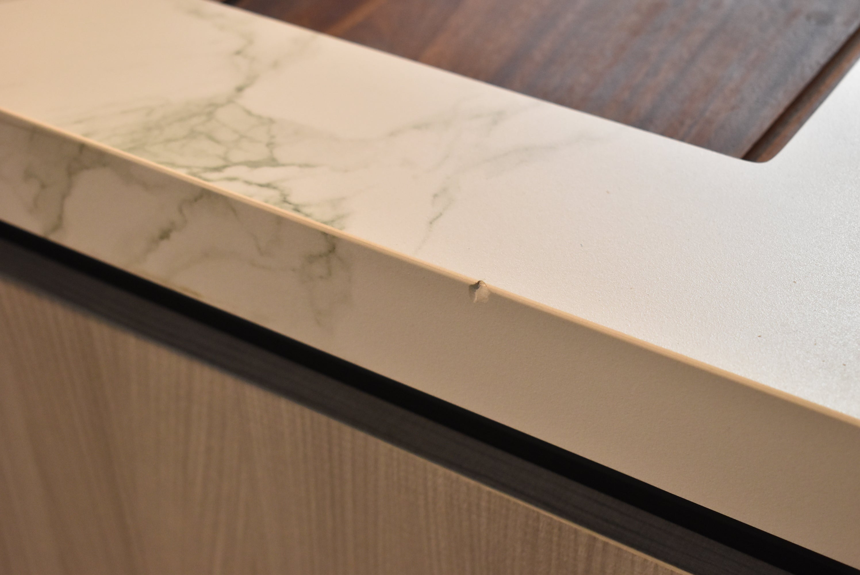 Azzurri Casa Light Grey Italian Style Modern Kitchen with Dekton Countertops and Fulgor Milano Appliances