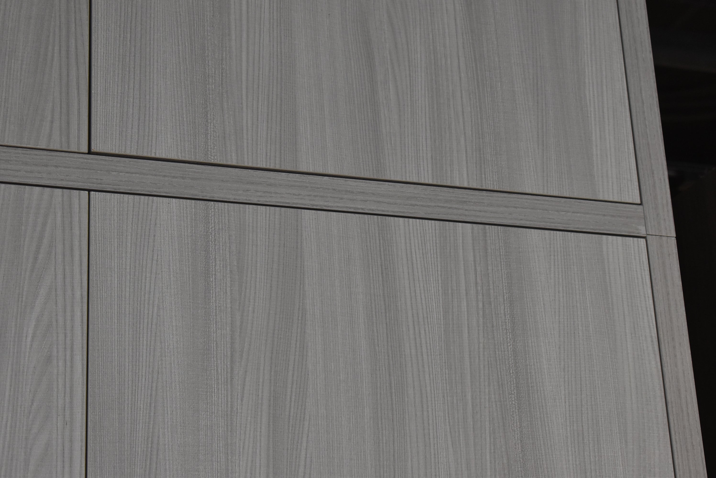 Azzurri Casa Light Grey Italian Style Modern Kitchen with Dekton Countertops and Fulgor Milano Appliances