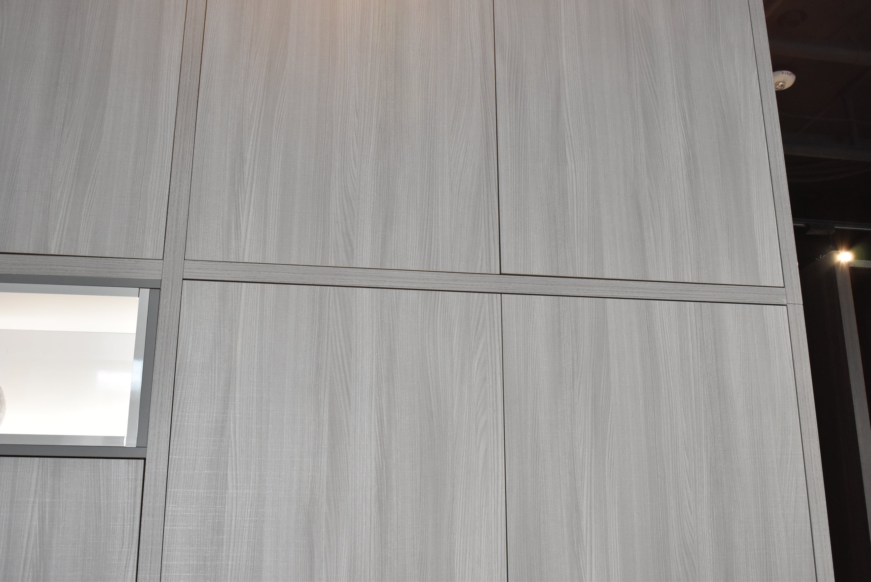 Azzurri Casa Light Grey Italian Style Modern Kitchen with Dekton Countertops and Fulgor Milano Appliances