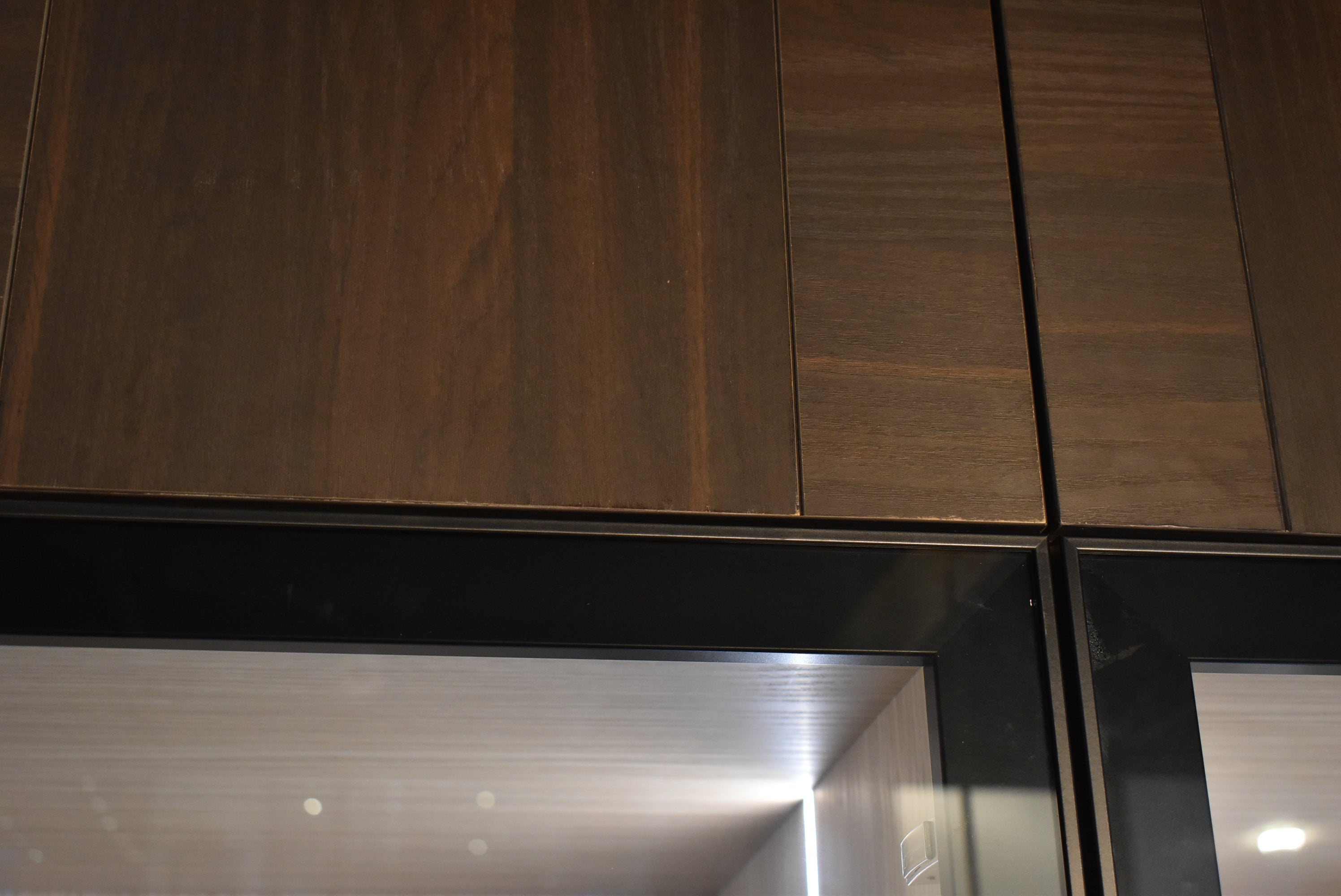 Azzurri Casa Transitional Kitchen with Double Waterfall Island, Dekton Countertops & Monogram Appliances