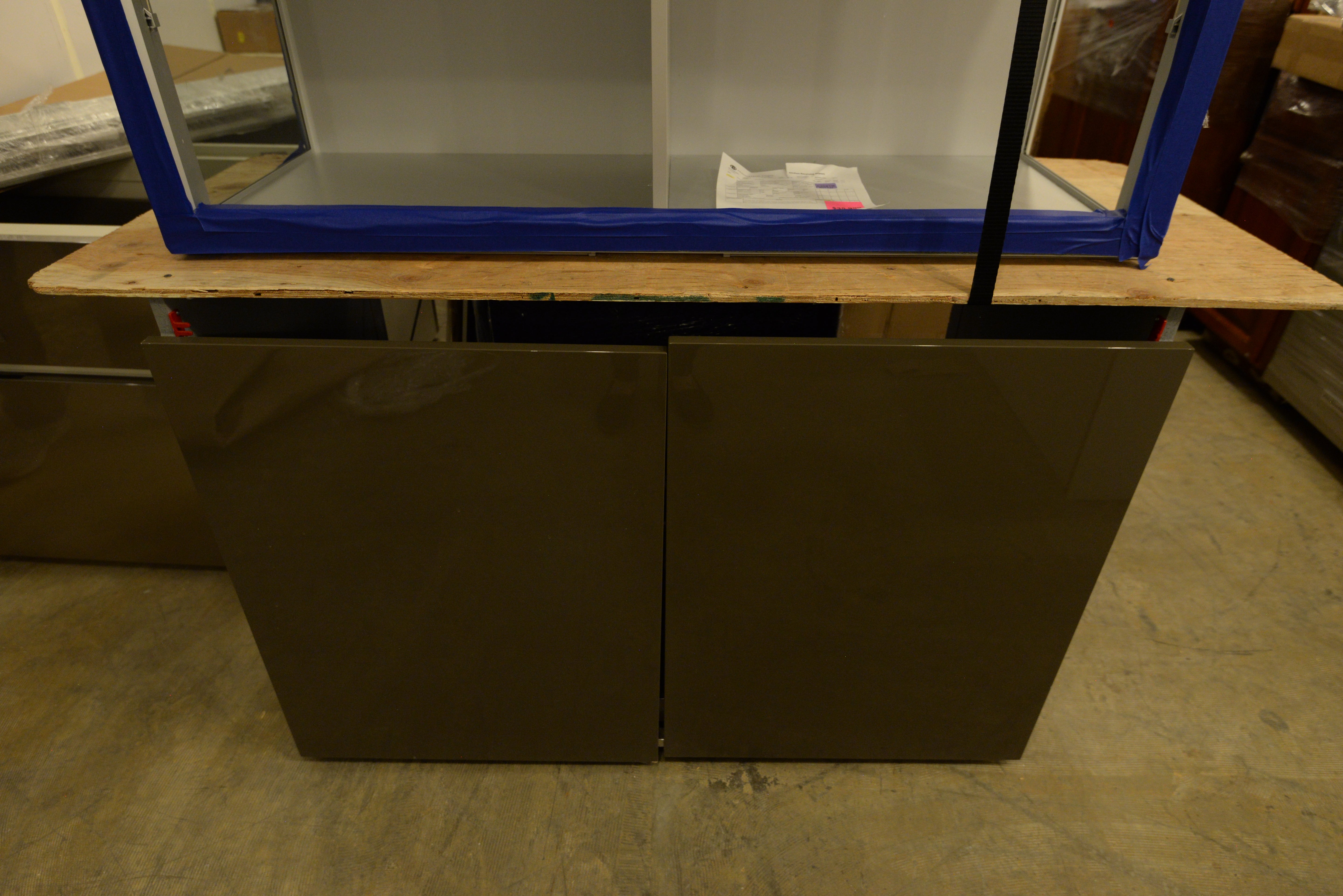 Ernestomeda Deluxe Chocolate Ganache Modern Showroom Display Kitchen