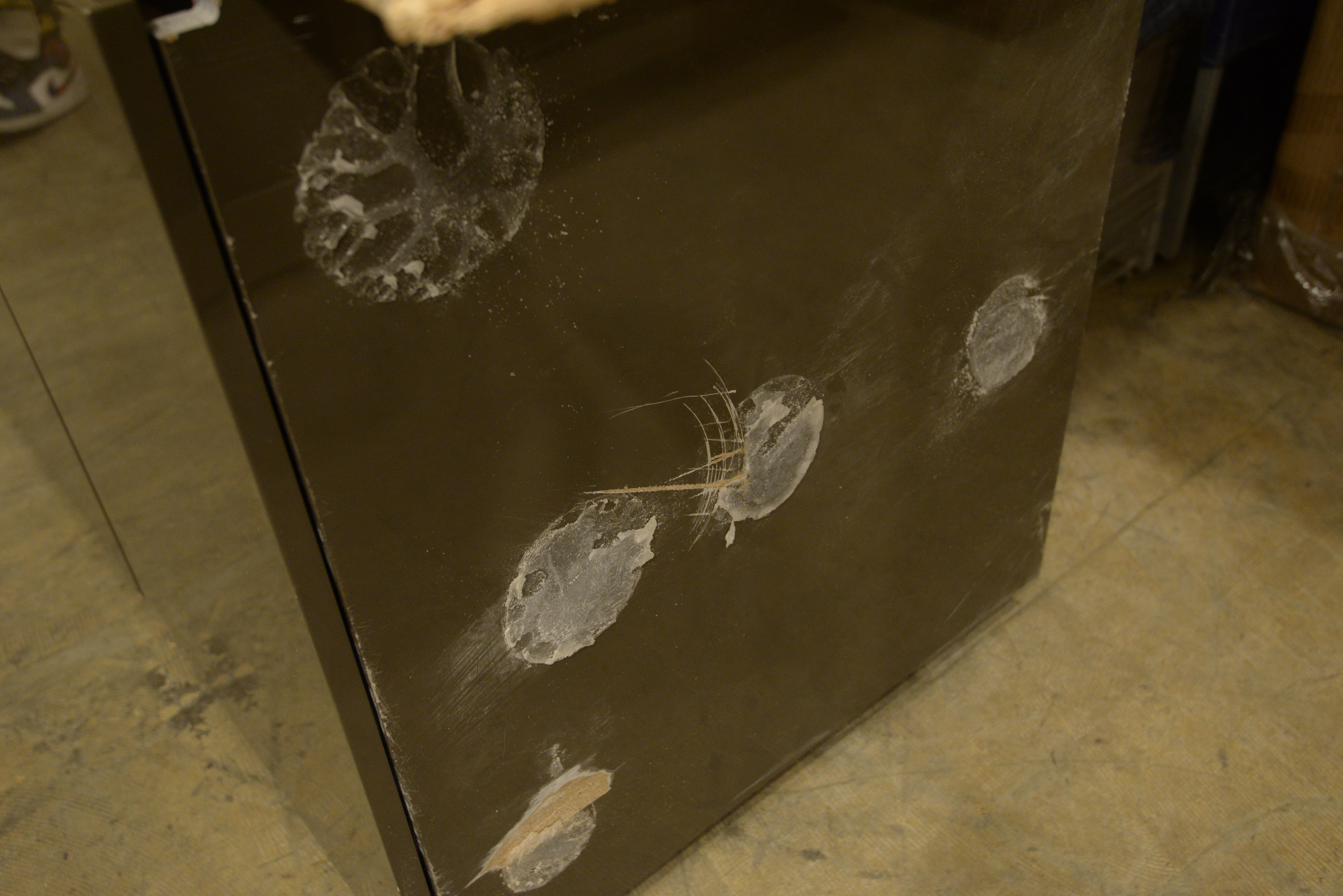 Ernestomeda Deluxe Chocolate Ganache Modern Showroom Display Kitchen