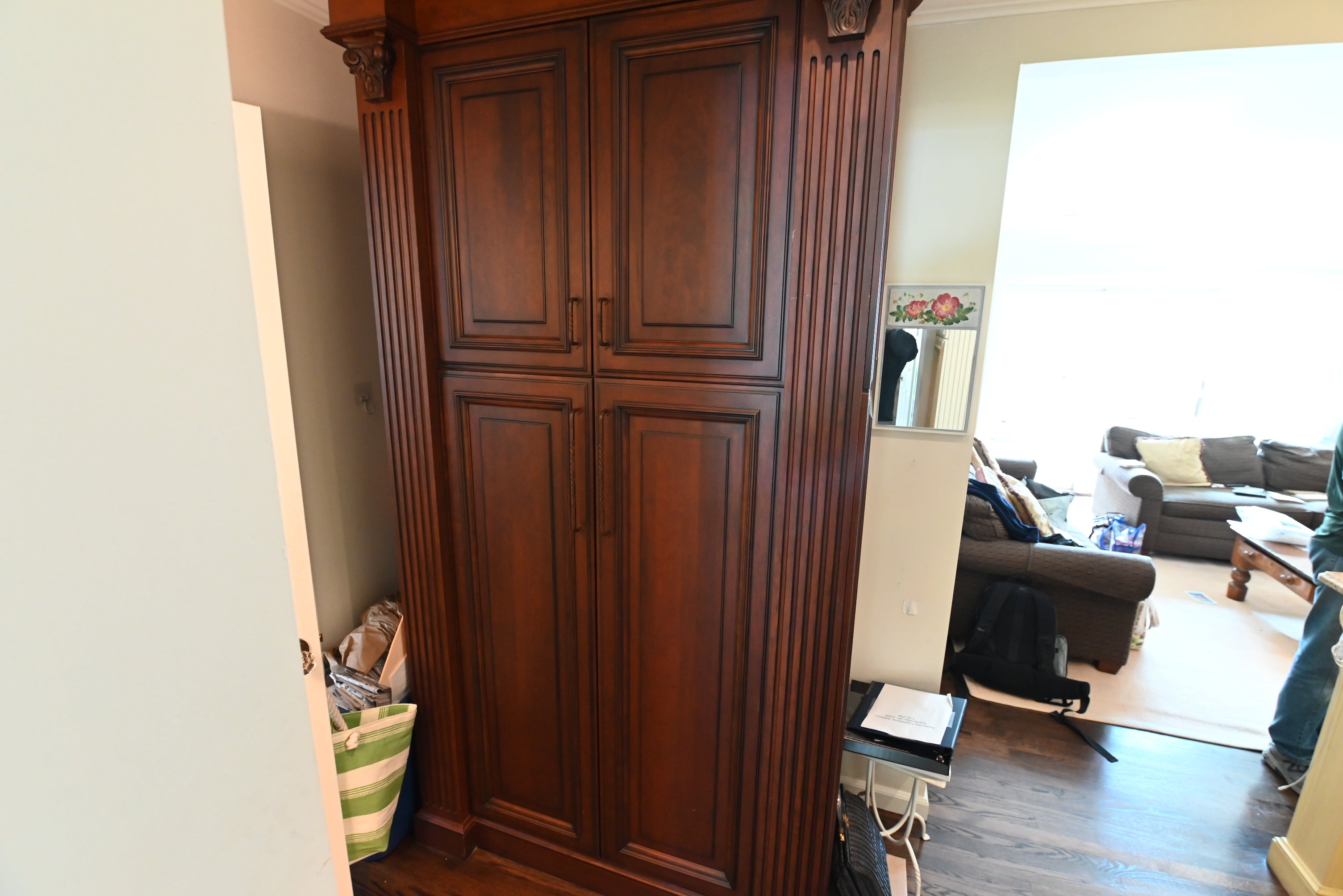 Wood-Mode Wistful: Traditional Cream Wooden Cabinet Kitchen