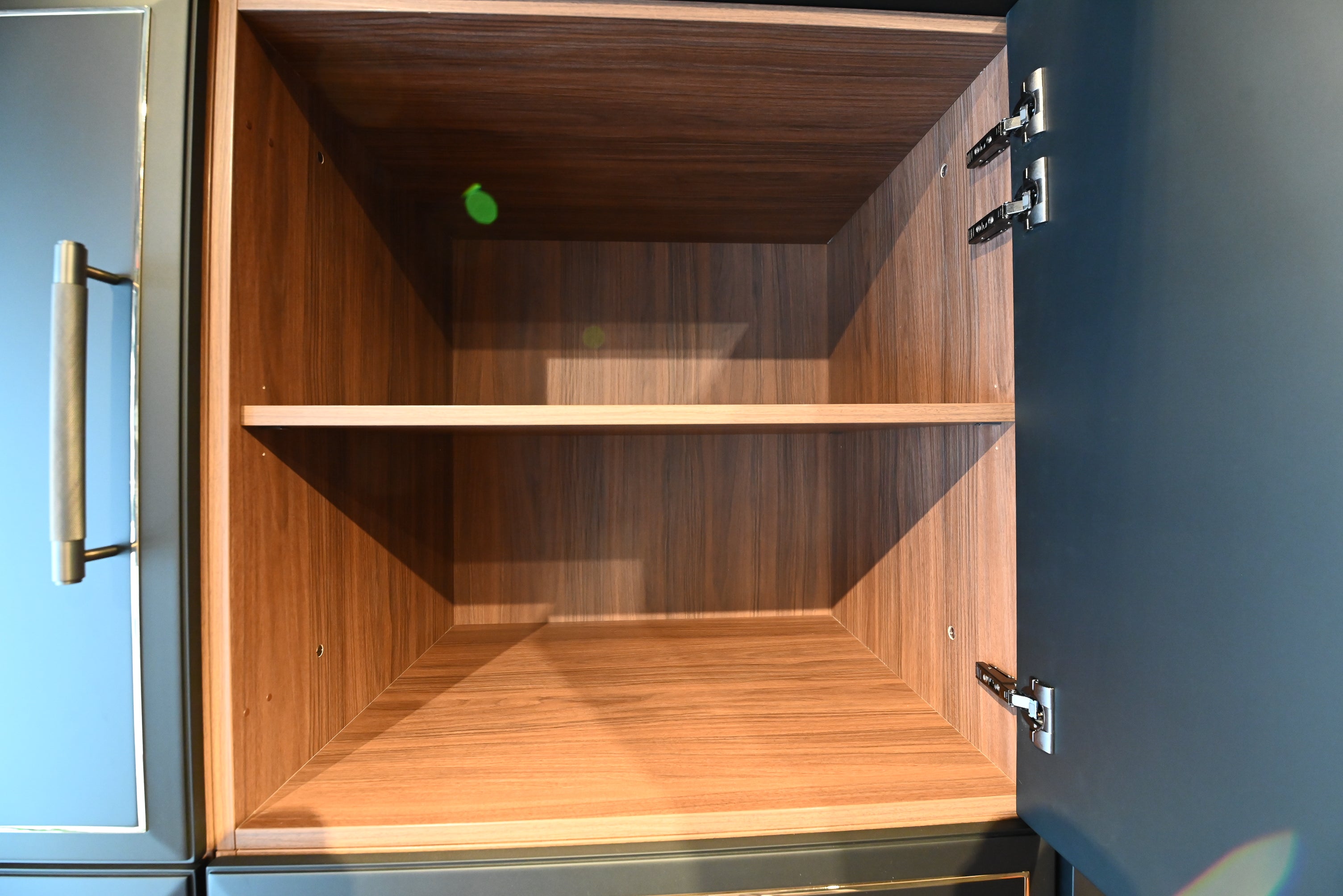 Martini Modern Nero Assoluto Matte Kitchen with Island & Gaggenau Appliances