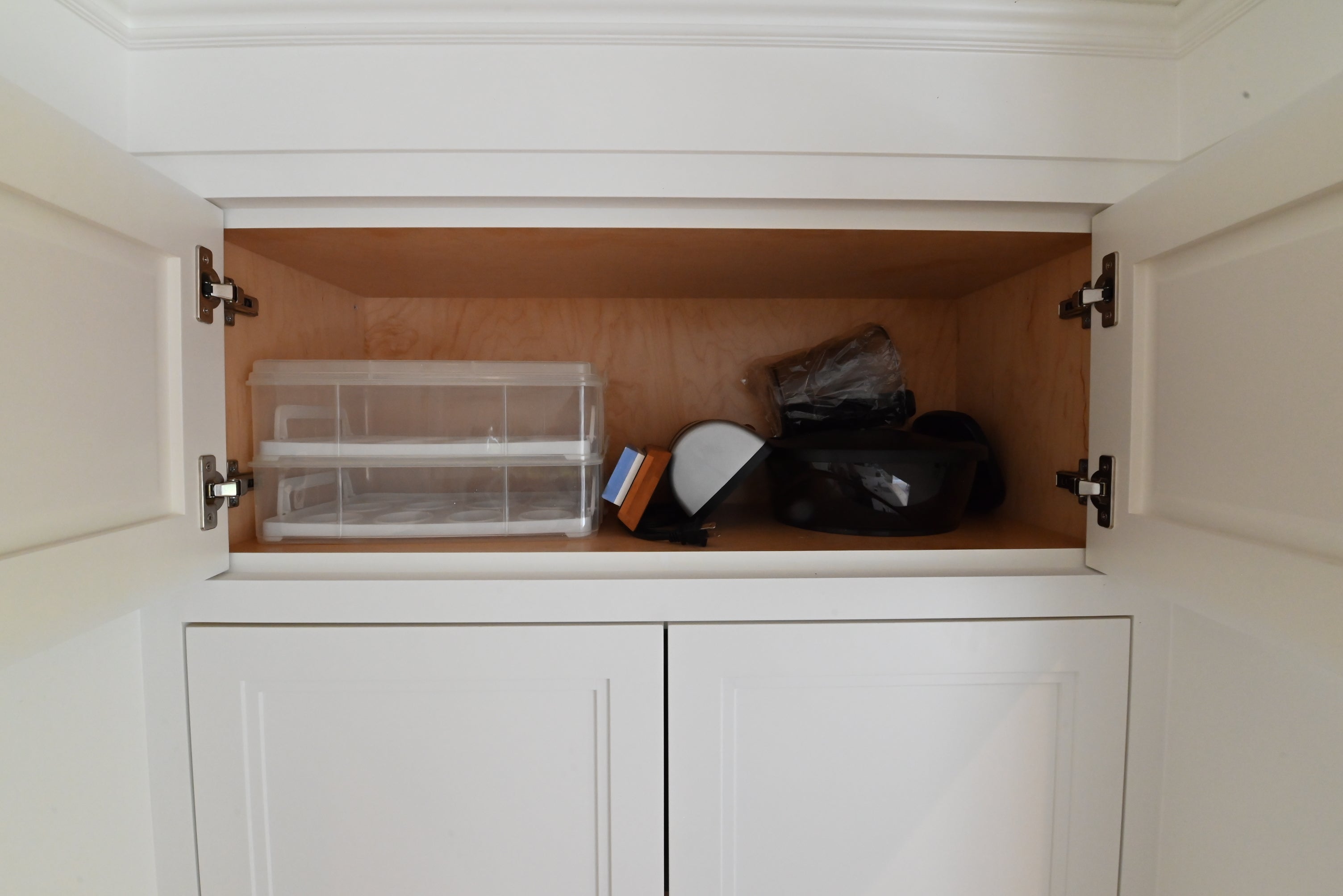"The Abercorn" Transitional White Kitchen with Island & 48" Wolf Range