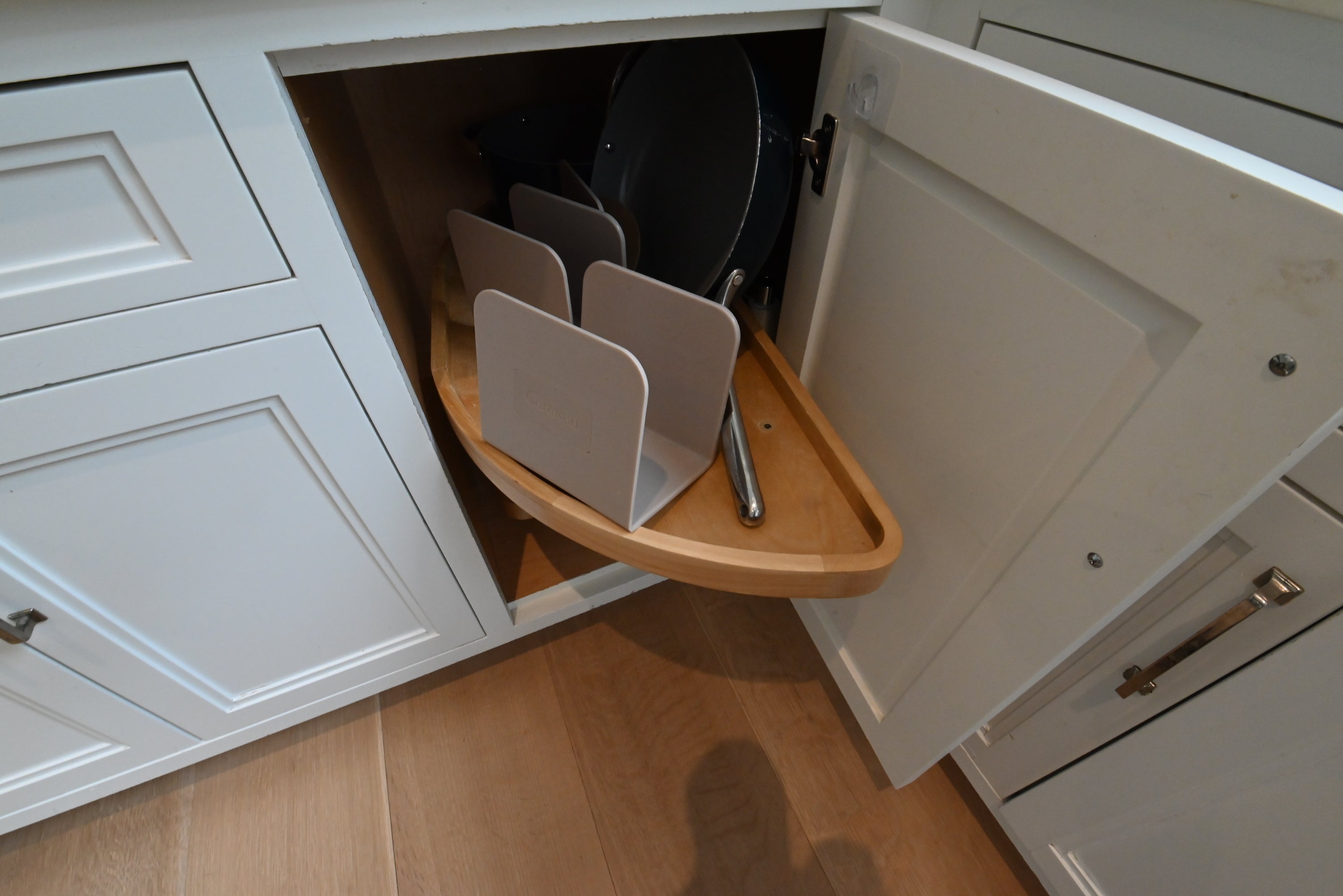 "The Abercorn" Transitional White Kitchen with Island & 48" Wolf Range