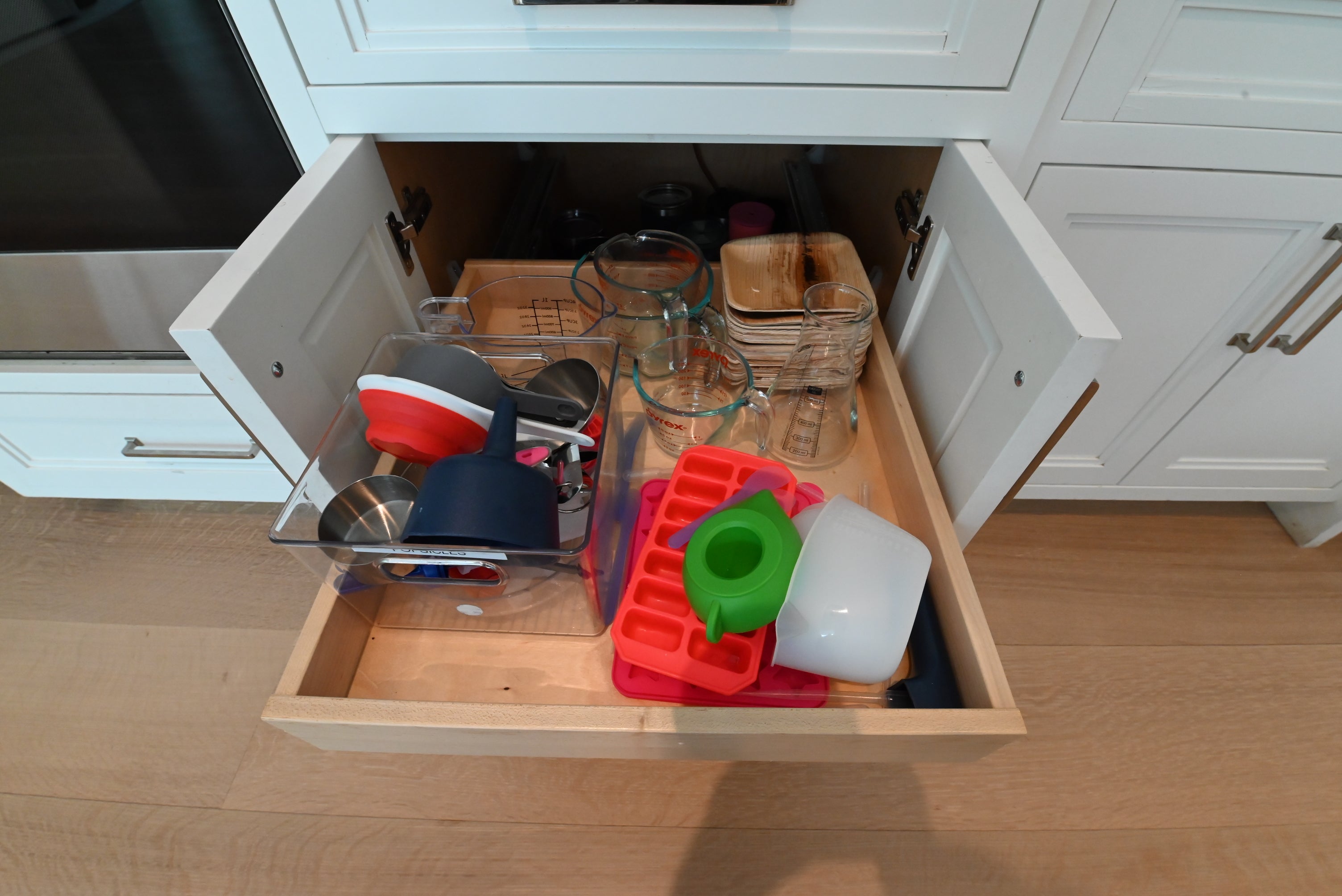 "The Abercorn" Transitional White Kitchen with Island & 48" Wolf Range
