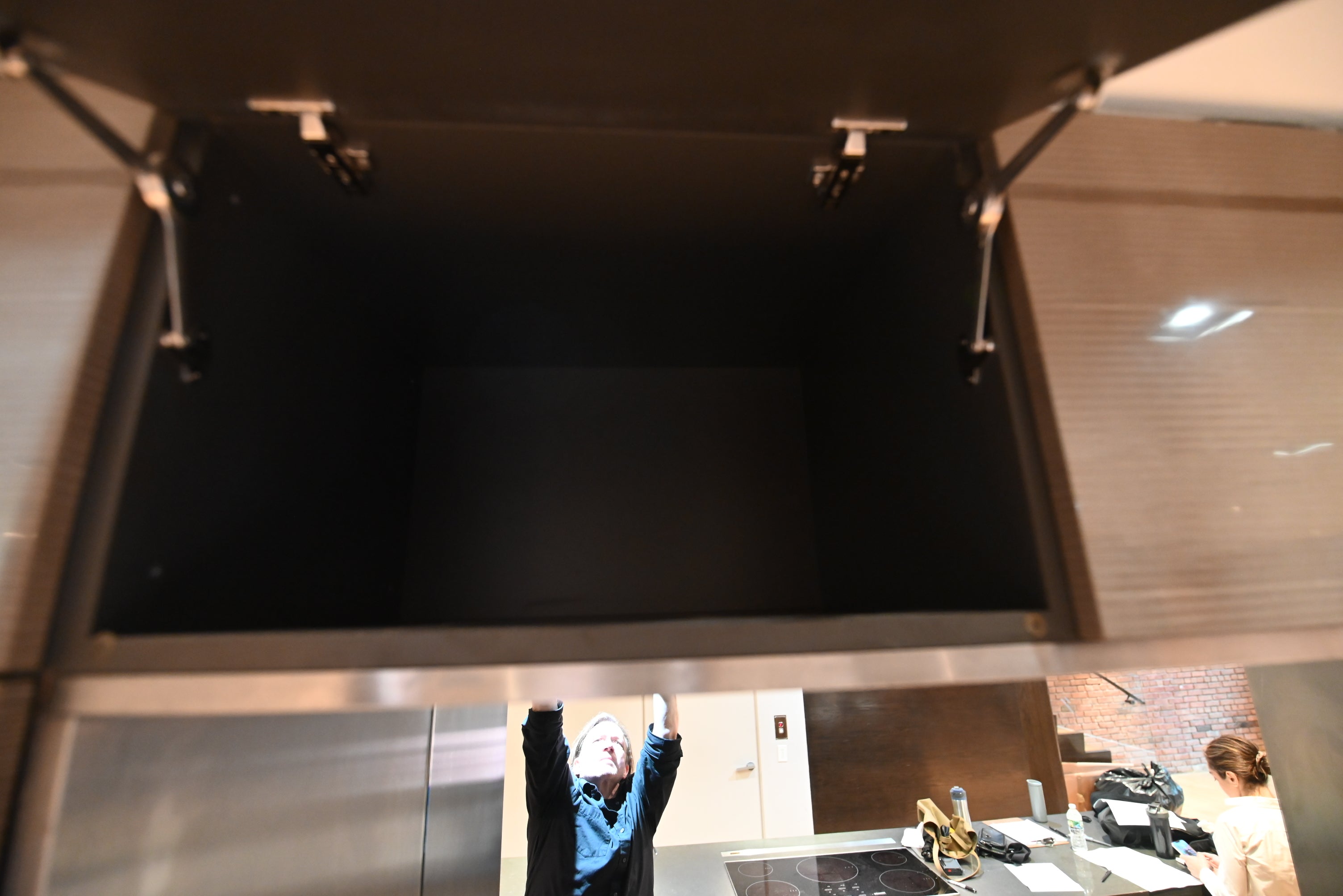 "The Stryker" Industrial Modern Kitchen with Island & Gaggenau Appliances