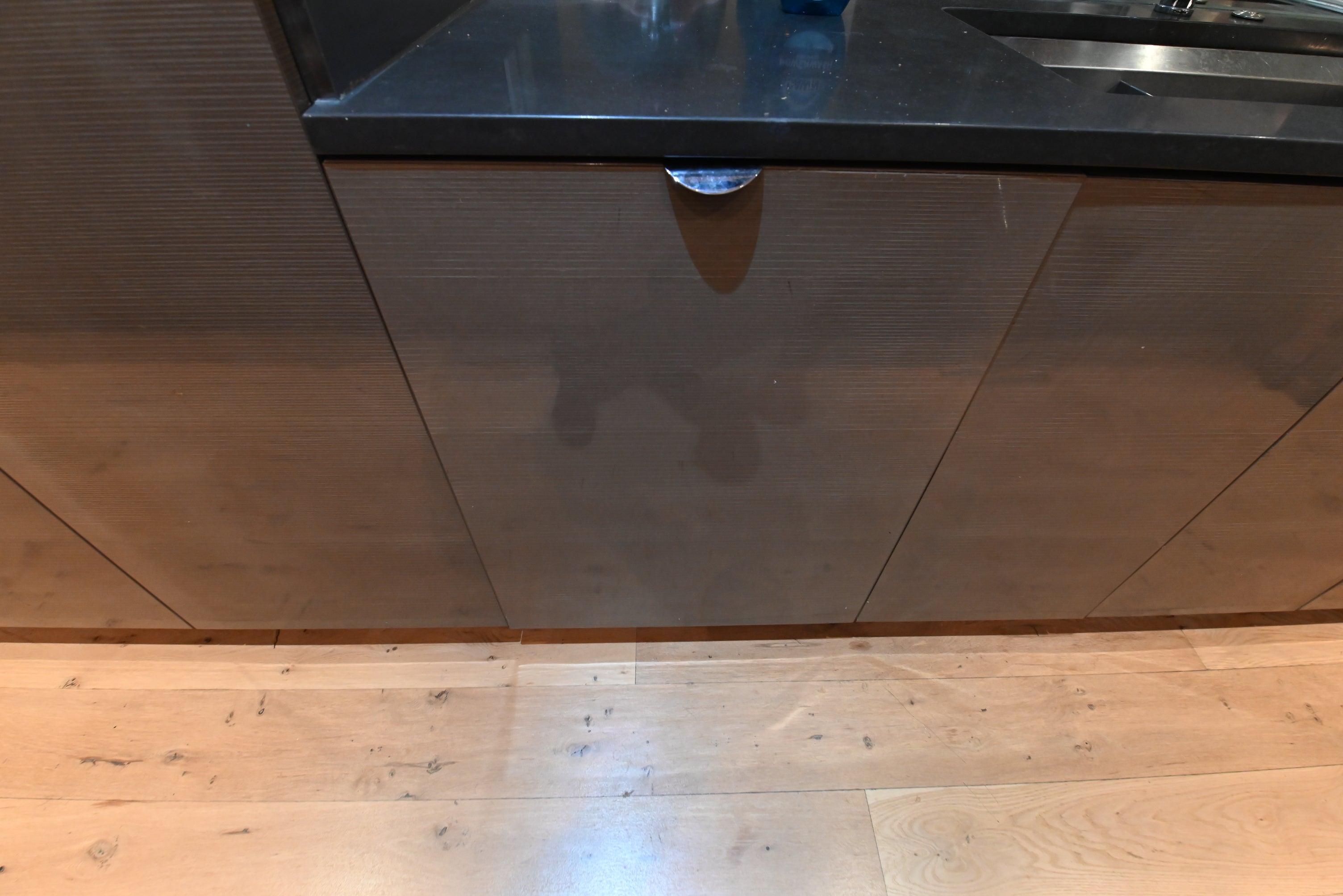 "The Stryker" Industrial Modern Kitchen with Island & Gaggenau Appliances