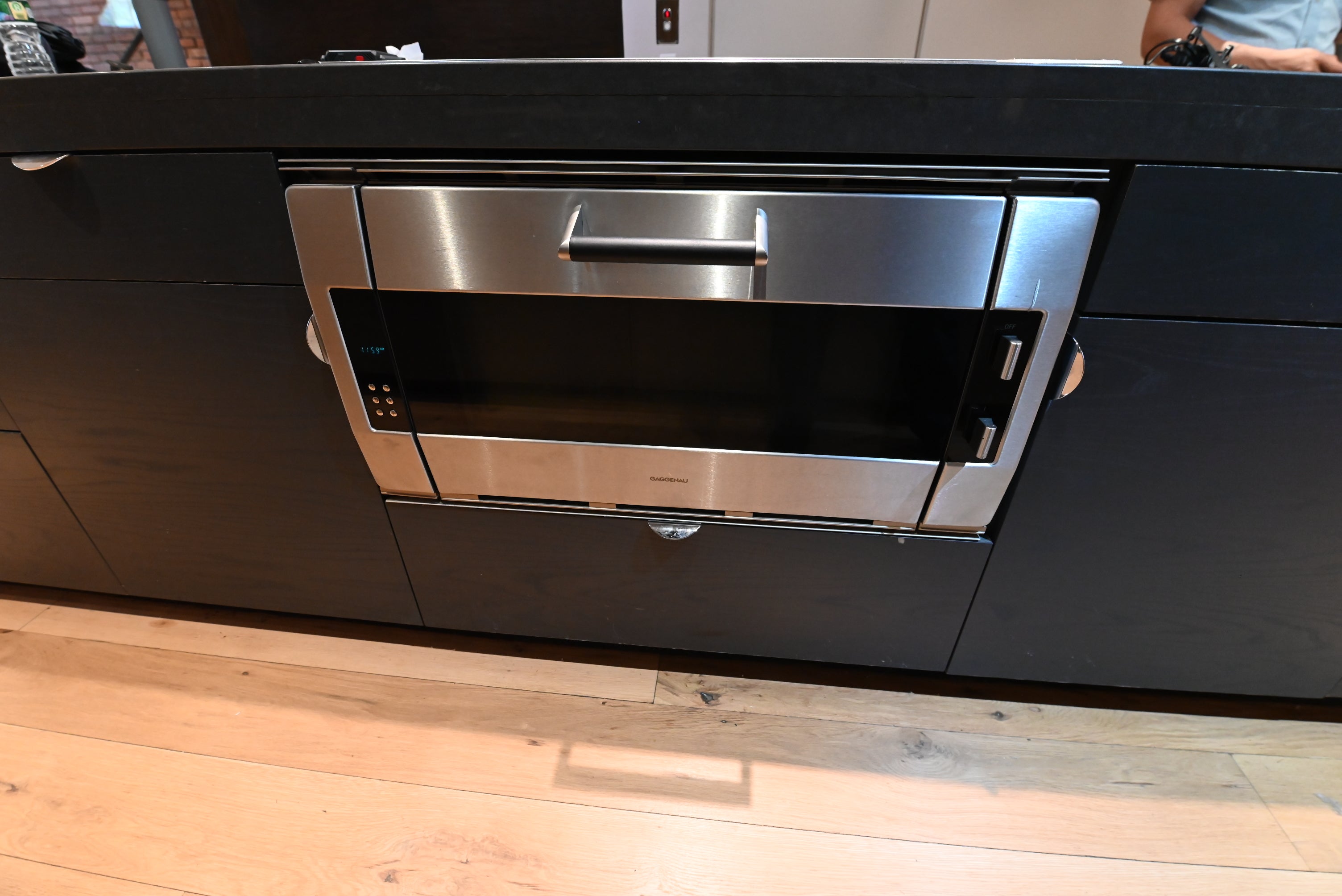 "The Stryker" Industrial Modern Kitchen with Island & Gaggenau Appliances