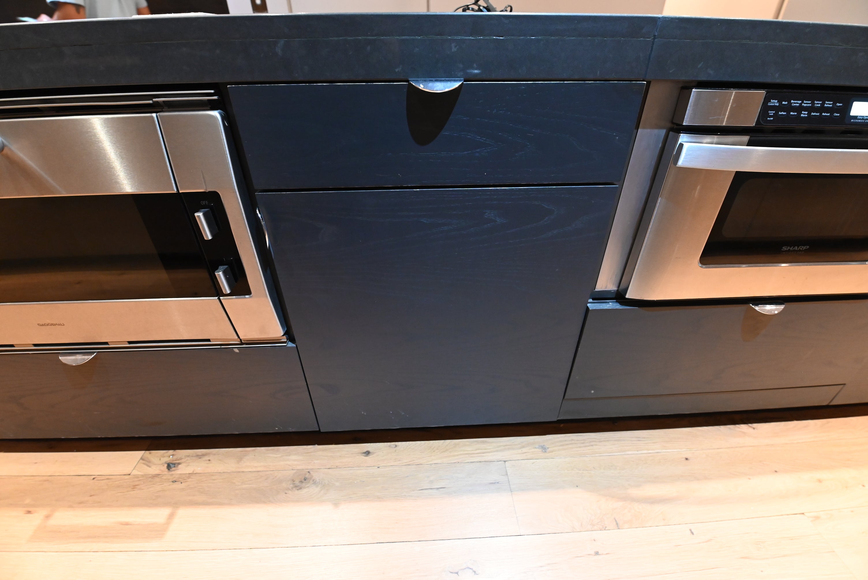 "The Stryker" Industrial Modern Kitchen with Island & Gaggenau Appliances