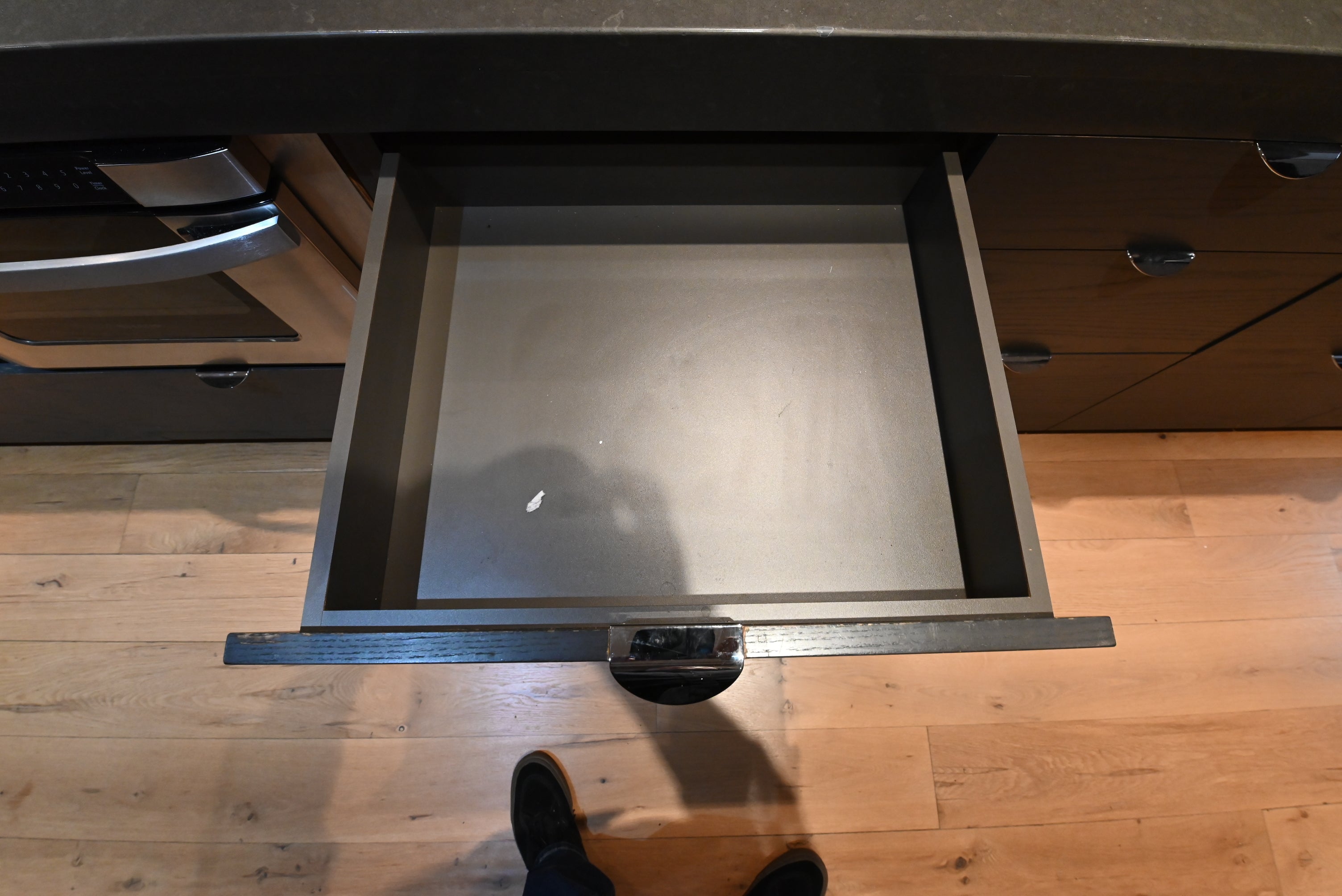 "The Stryker" Industrial Modern Kitchen with Island & Gaggenau Appliances