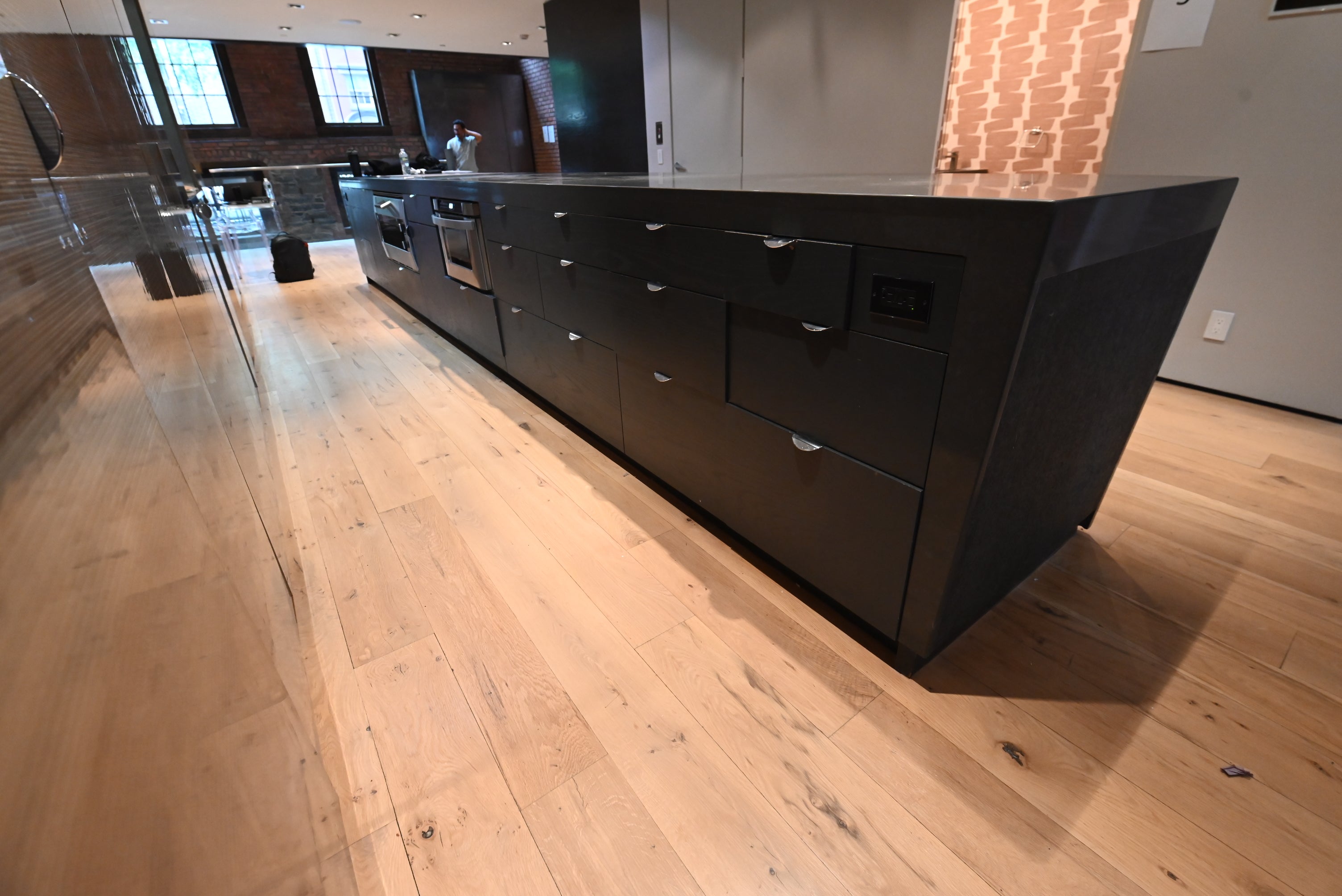 "The Stryker" Industrial Modern Kitchen with Island & Gaggenau Appliances