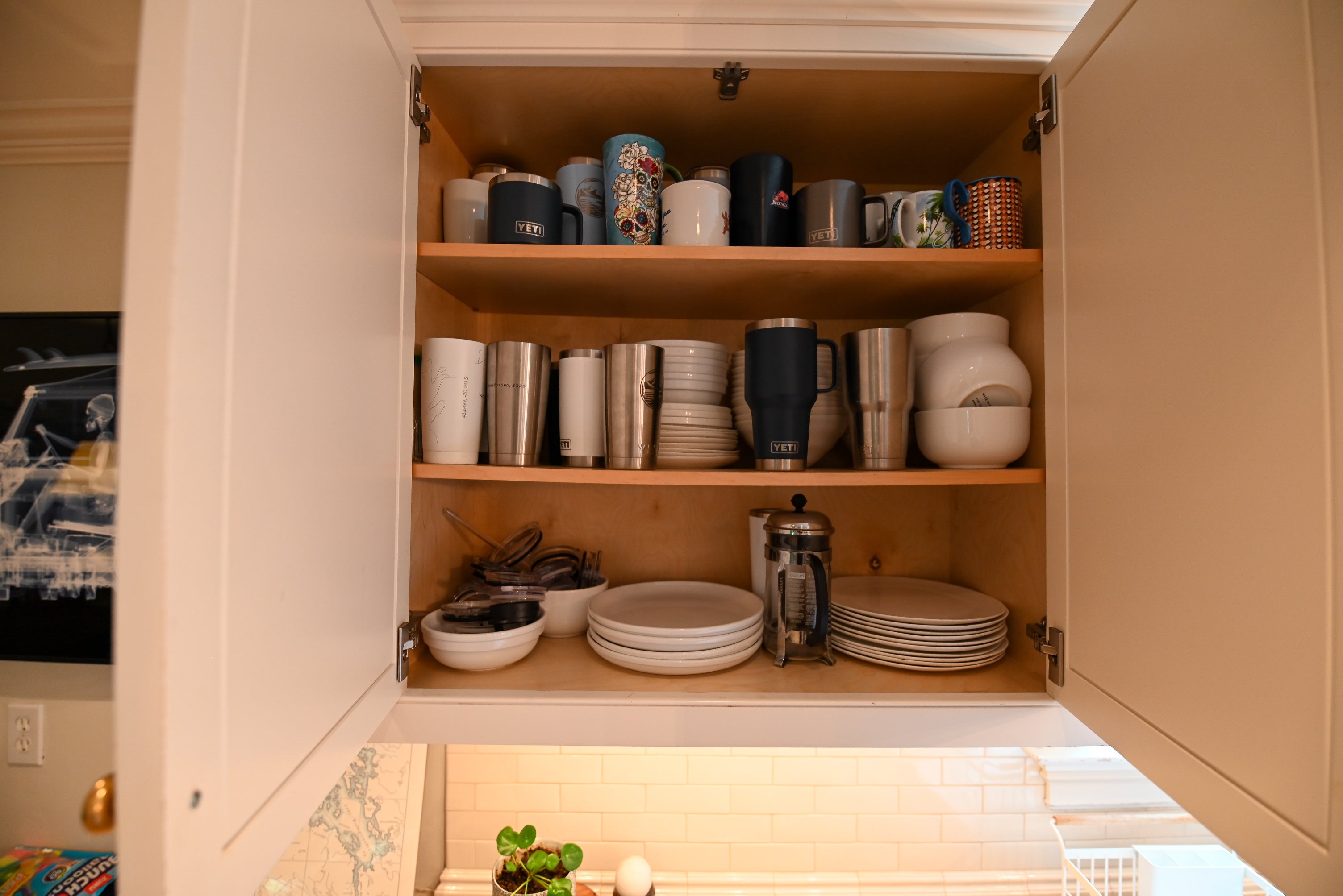 "The Montclair" Transitional White Kitchen with Island & Wolf 48" Range