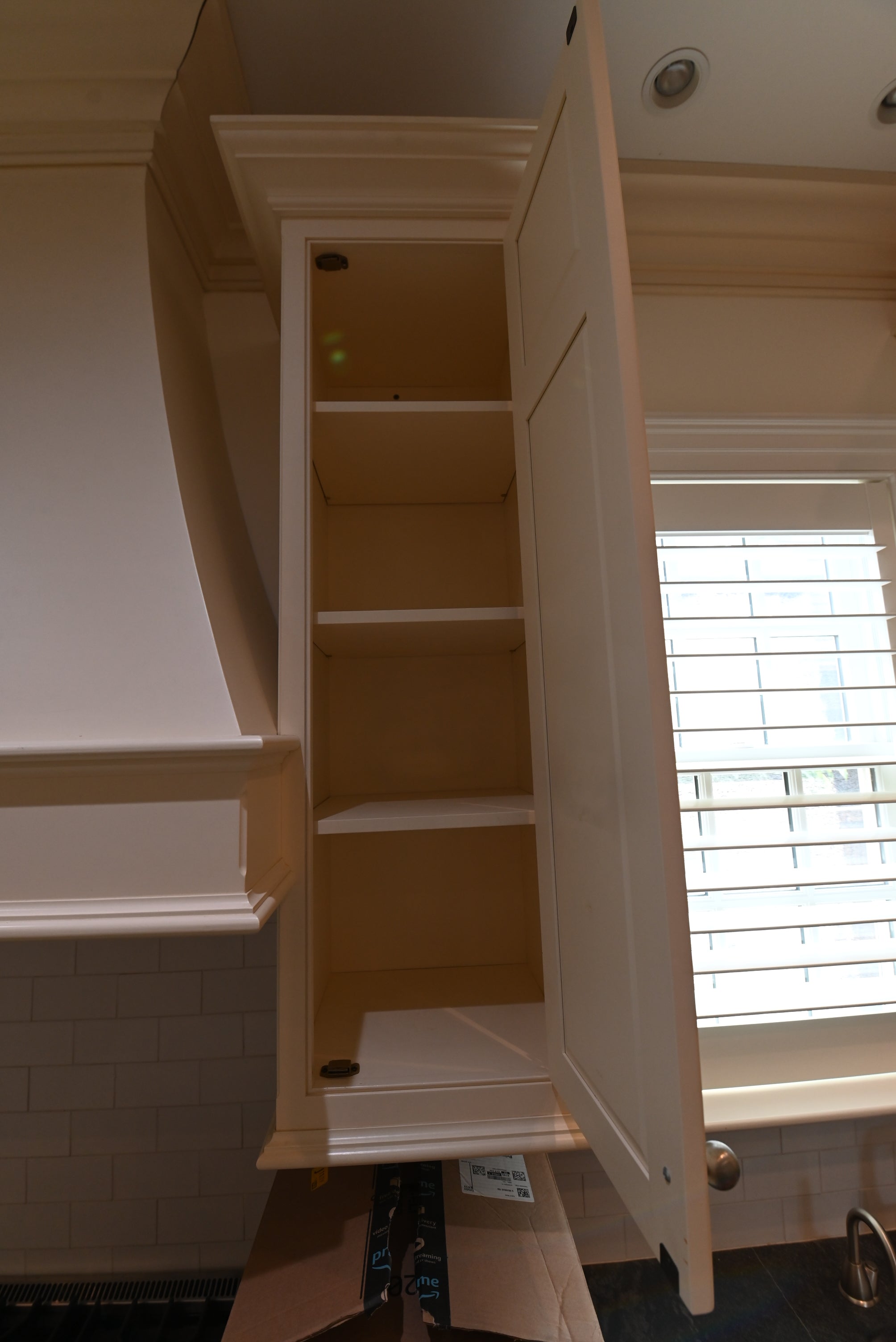 Premier Trade Group Light Cream Transitional Kitchen with Island & Viking 48" Range