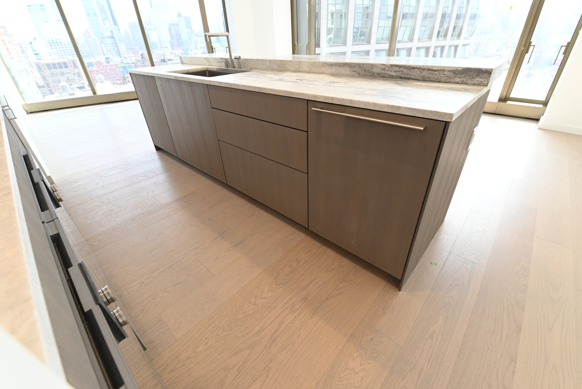 "The Tribeca" Modern Kitchen with Island & Gaggenau Appliances