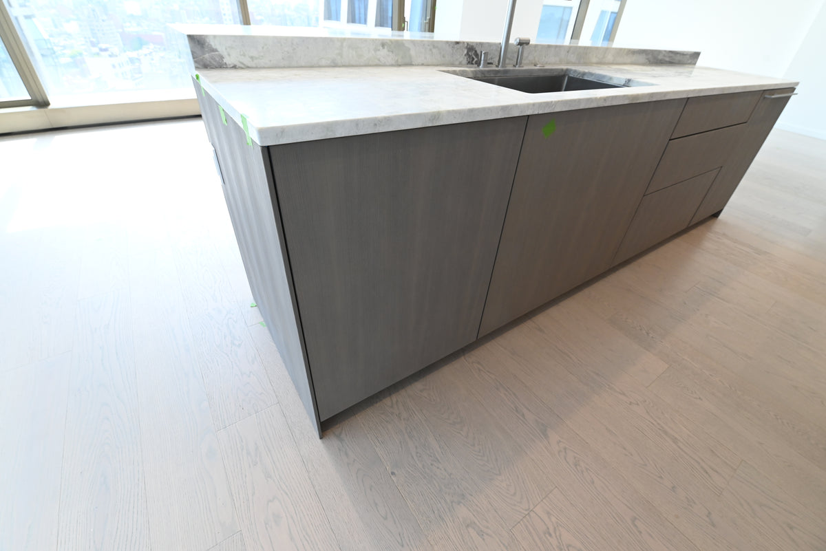 "The Tribeca" Modern Kitchen with Island & Gaggenau Appliances