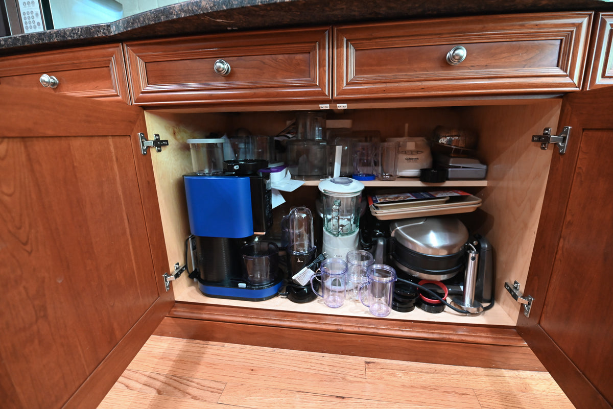 "The Arlington" Traditional Solid Cherry Wood Kitchen with Island