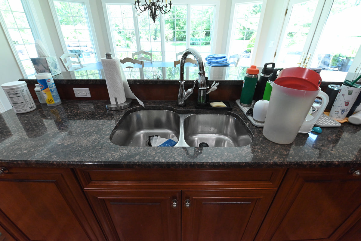 "The Arlington" Traditional Solid Cherry Wood Kitchen with Island